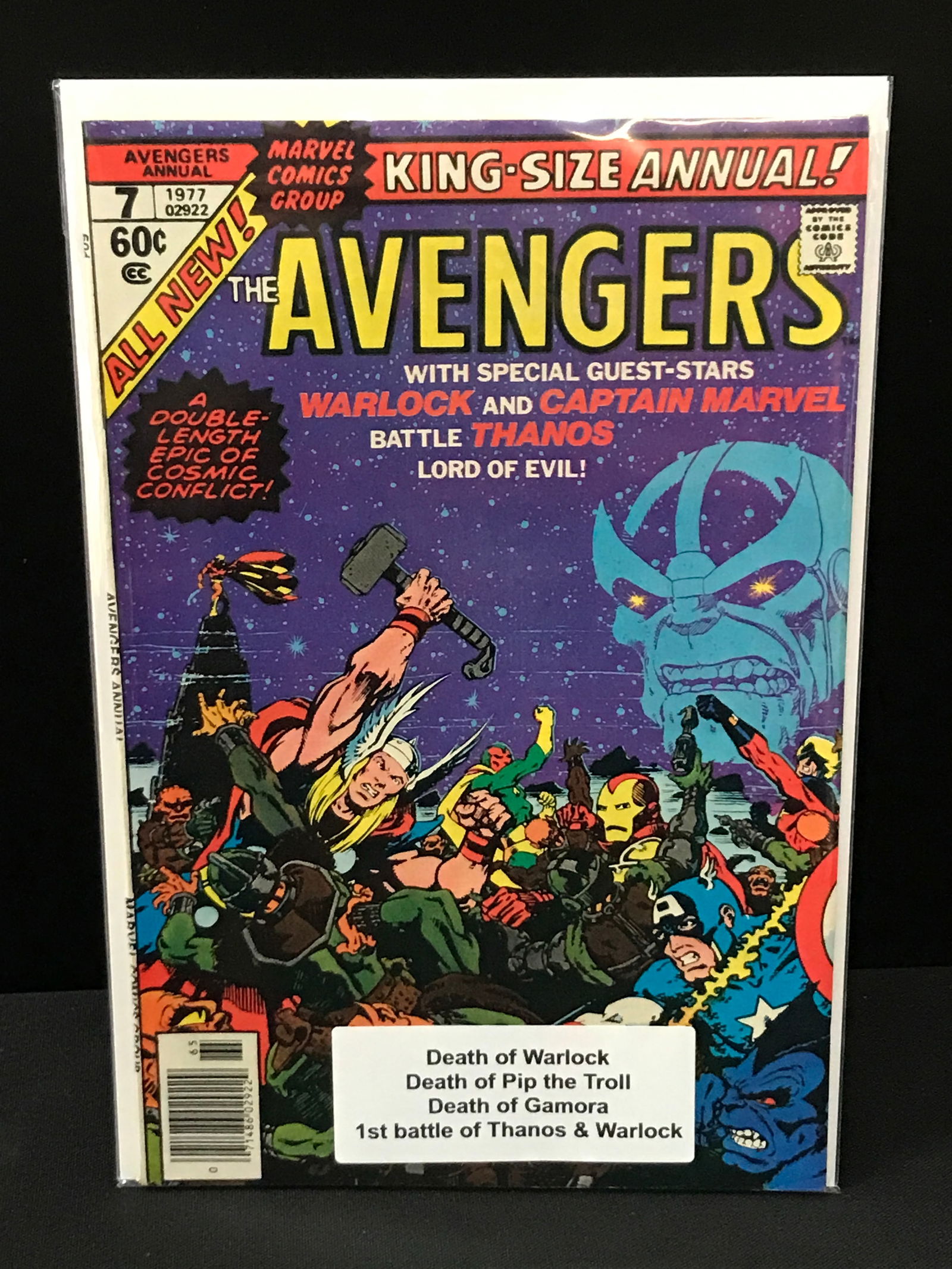 AVENGERS ANNUAL #7 - MARVEL COMICS (1 of 1)