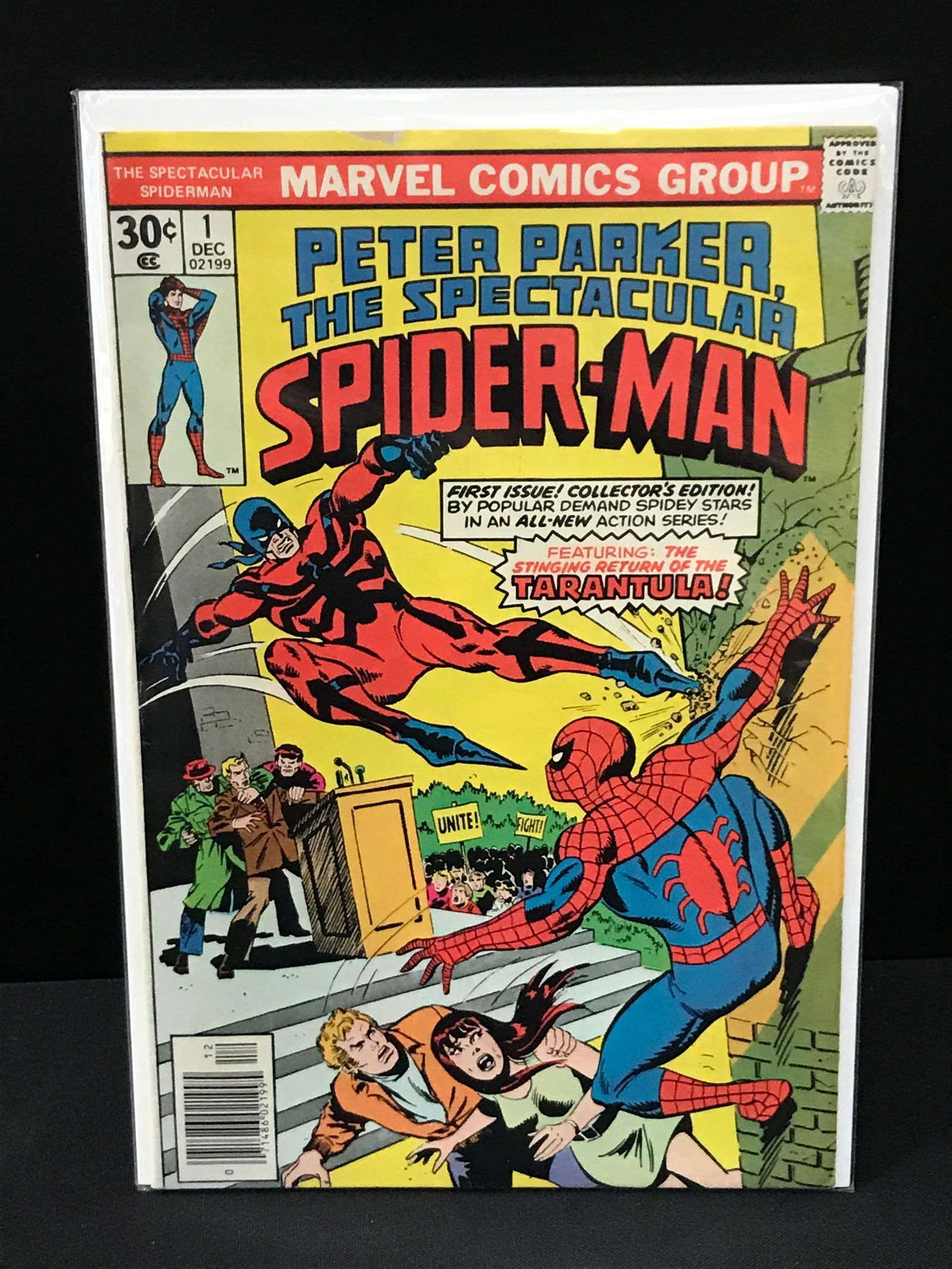 PETER PARKER THE SPECTACULAR SPIDERMAN #1 - MARVEL COMICS (1 of 1)