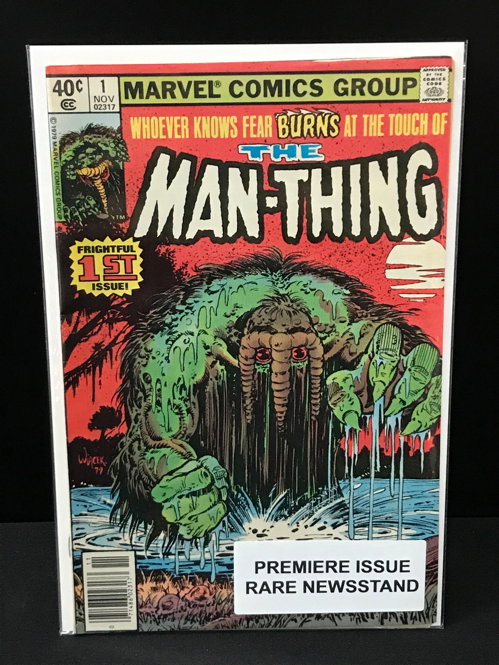 THE MAN THING #1 - MARVEL COMICS (1 of 1)