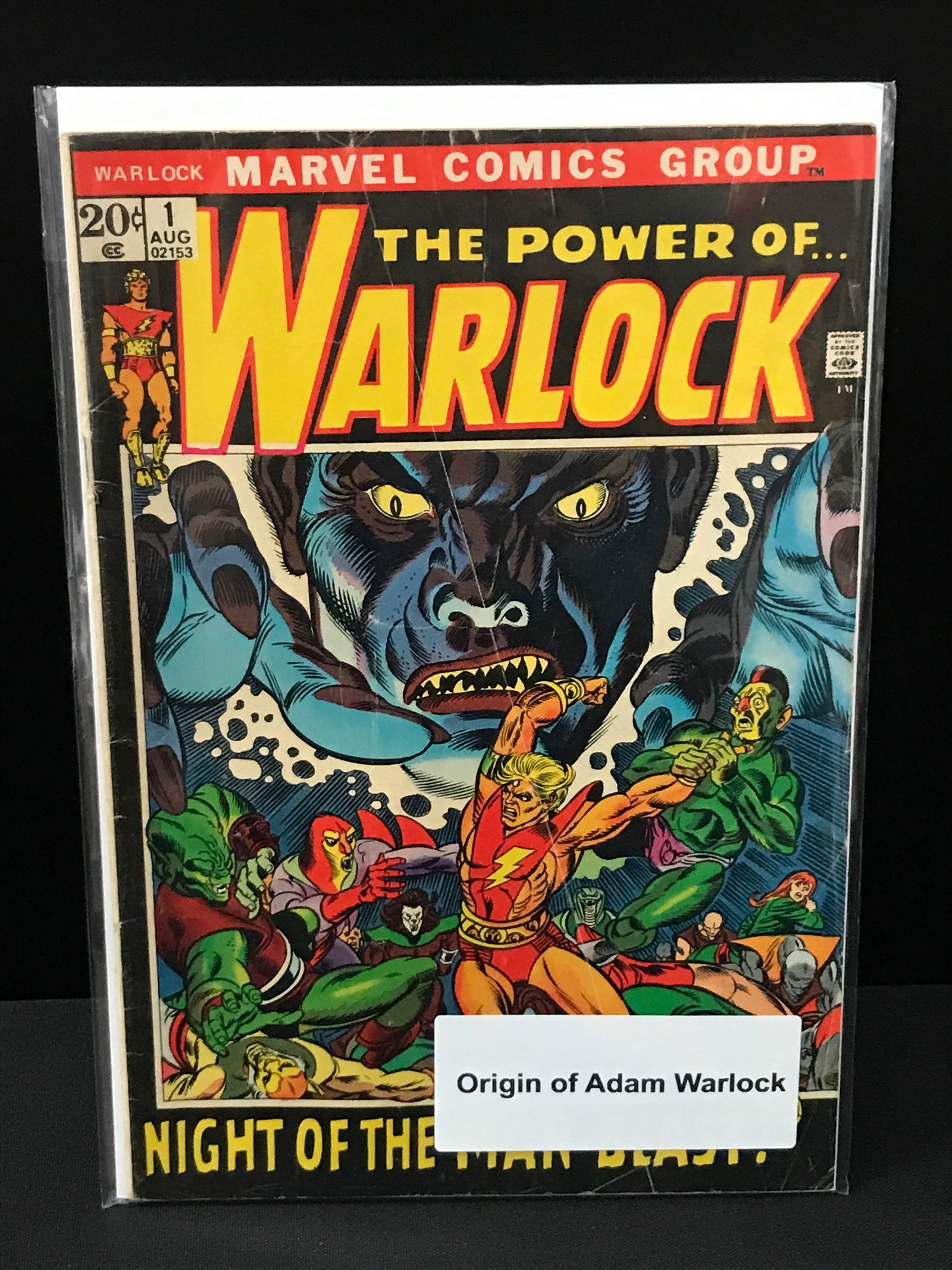 THE POWER OF WARLOCK #1 - MARVEL COMICS (1 of 1)