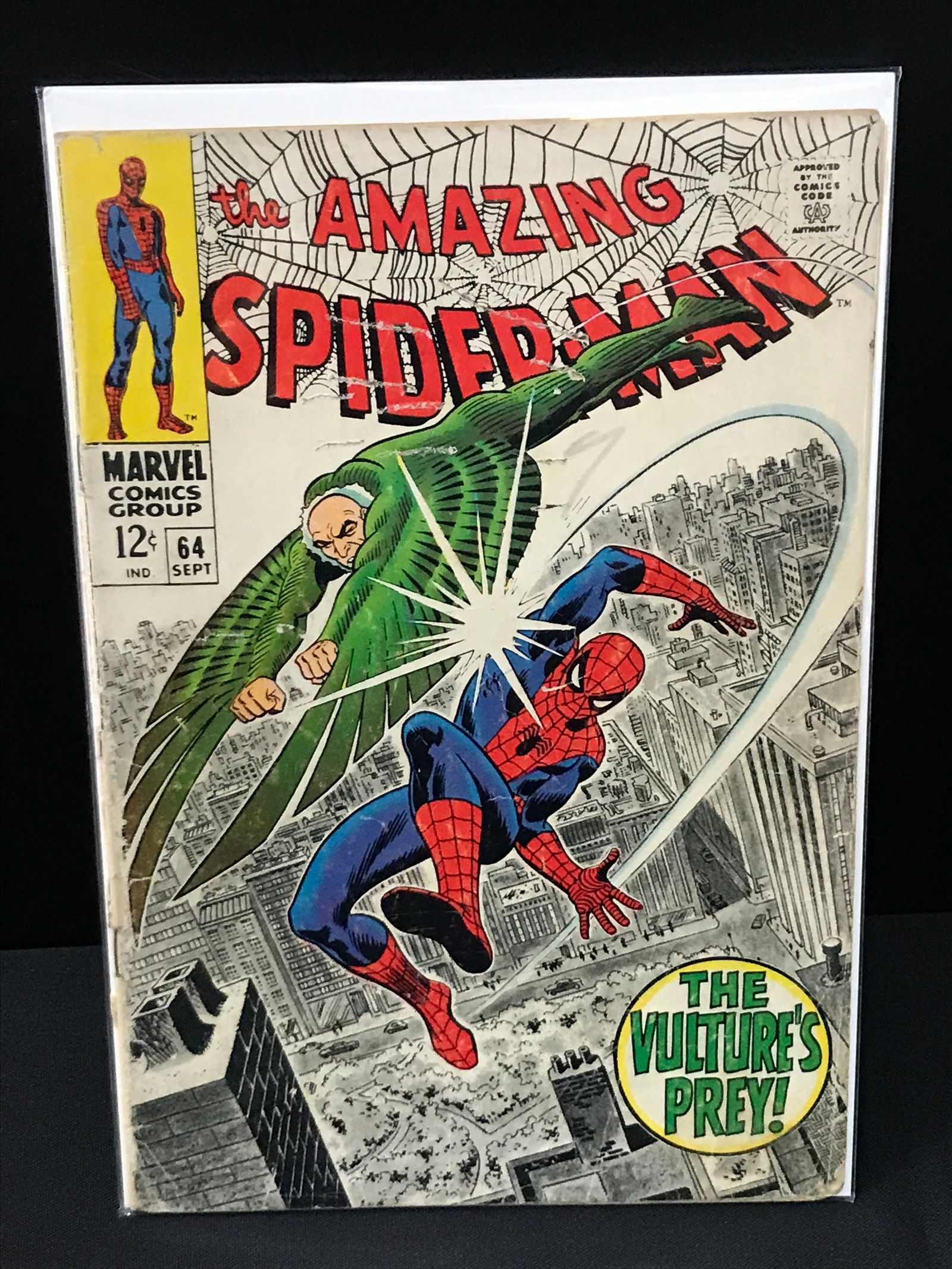 THE AMAZING SPIDERMAN #64 - MARVEL COMICS (1 of 1)