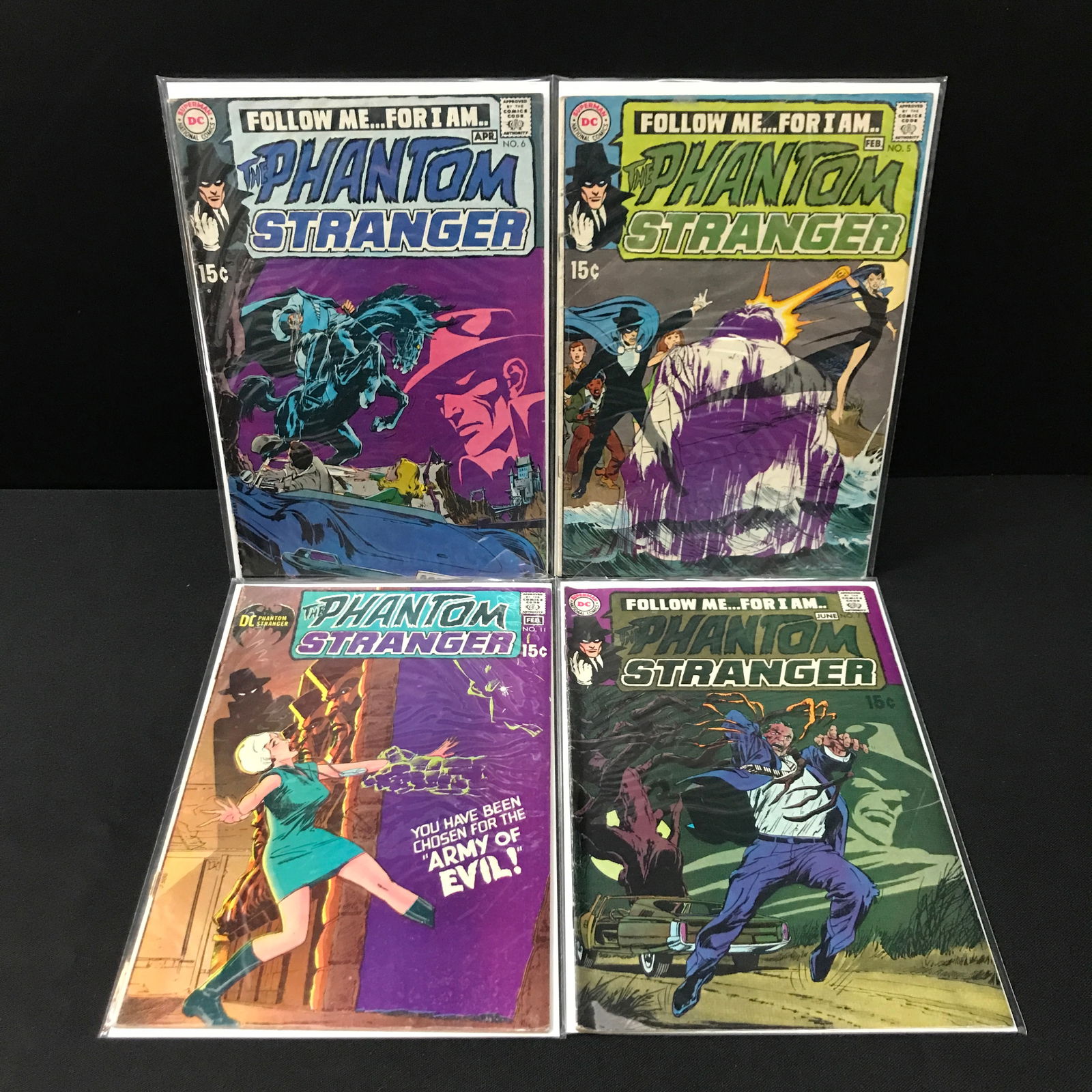 LOT OF 4 PHANTOM STRANGER COMICS - DC COMICS (1 of 1)