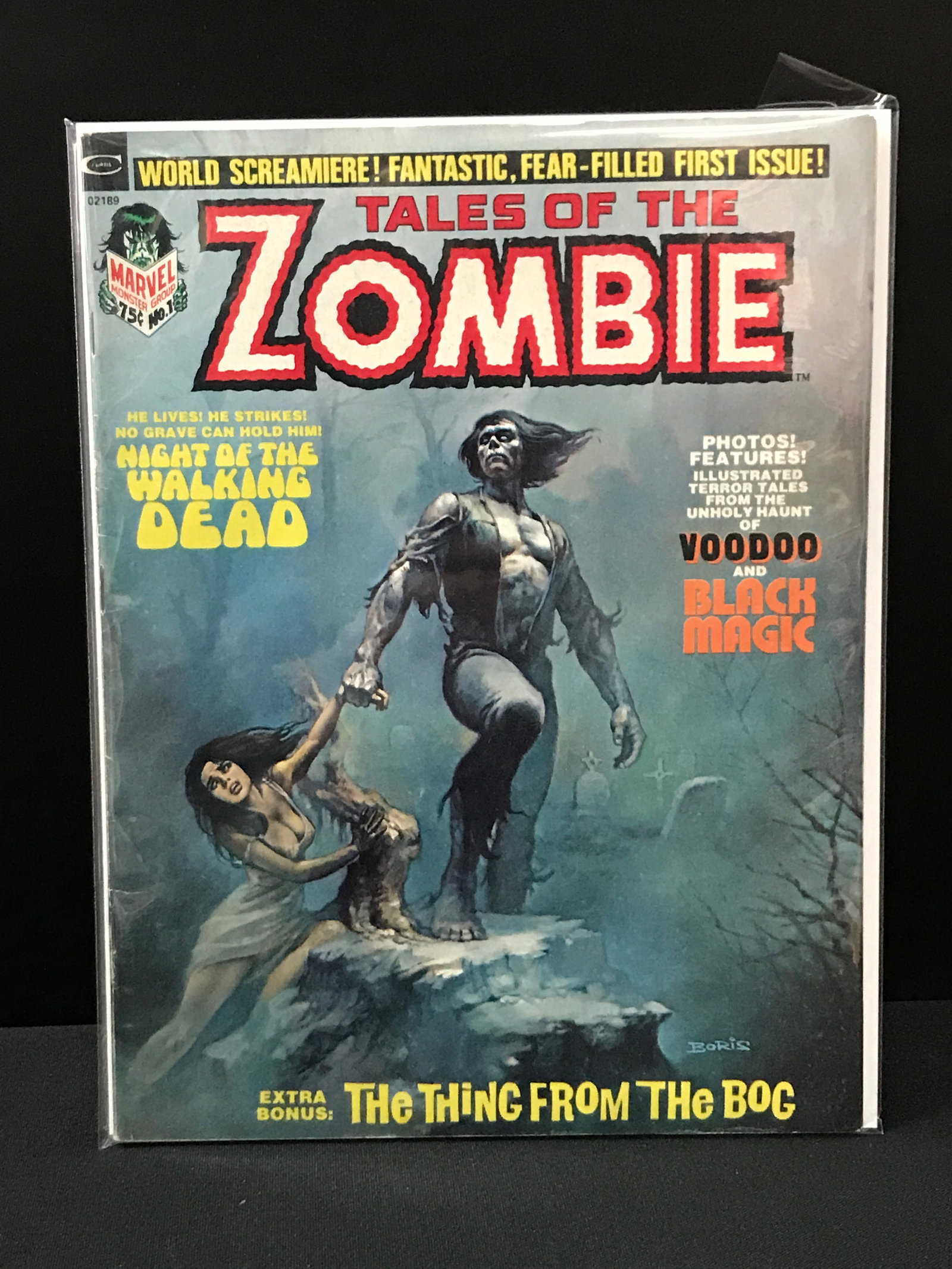 TALES OF THE ZOMBIE #1 - CURTIS COMICS: Prices are in Canadian Dollars