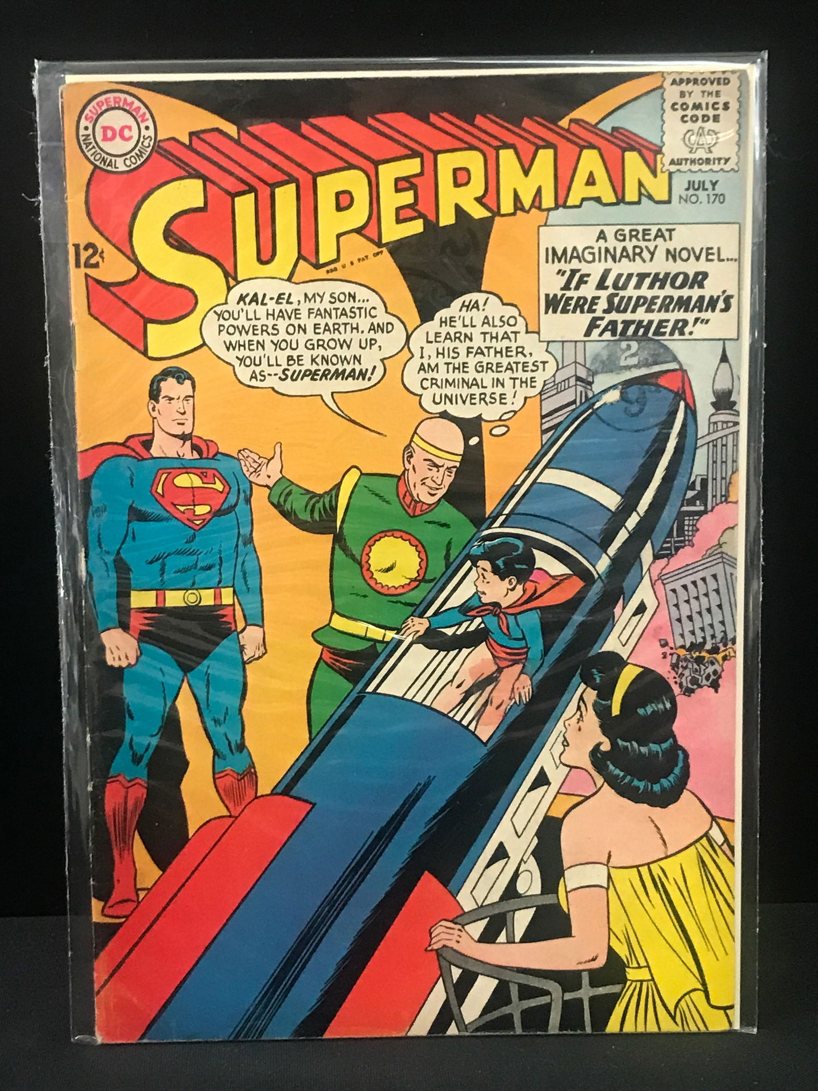 SUPERMAN #170 - DC COMICS (1 of 1)