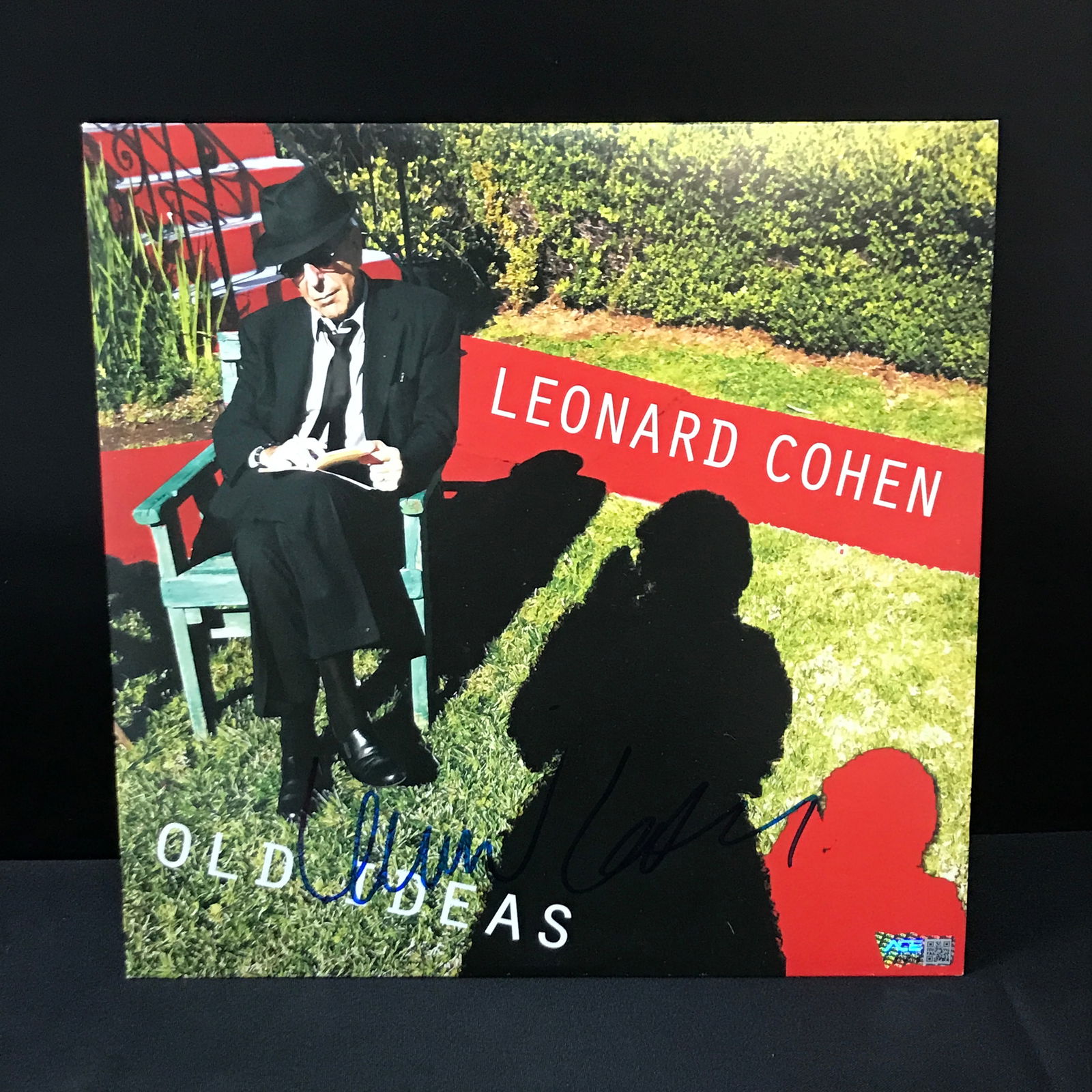 LEONARD COHEN SIGNED VINYL COVER - ACE COA (1 of 1)