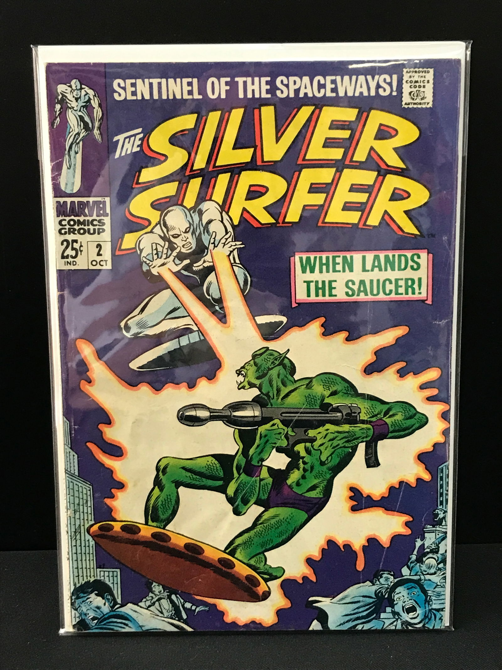 THE SILVER SURFER #2 - MARVEL COMICS (1 of 1)