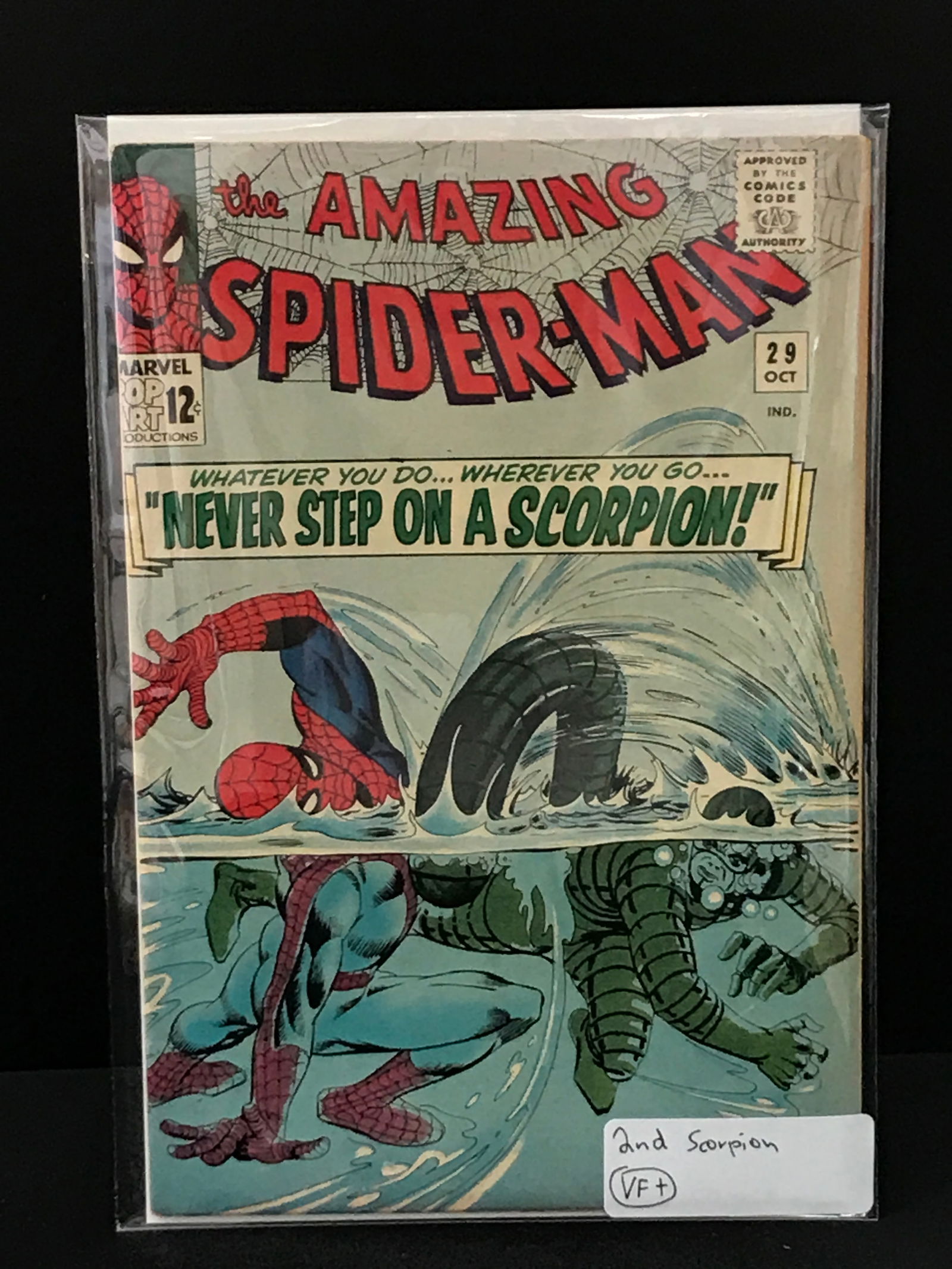 THE AMAZING SPIDERMAN #29 2ND SCORPION - MARVEL COMICS (1 of 1)