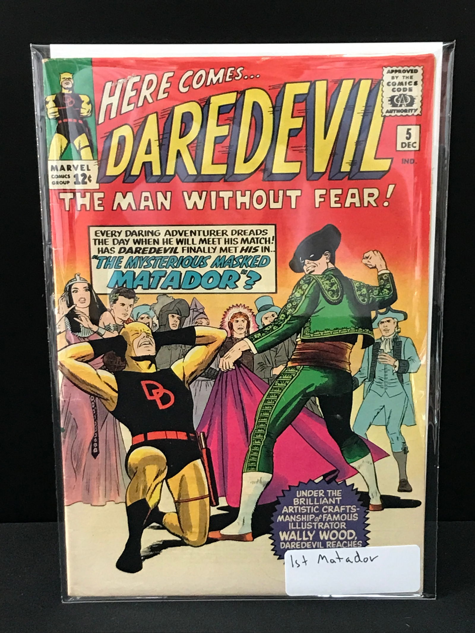 DAREDEVIL #5 1ST MATADOR - MARVEL COMICS (1 of 1)