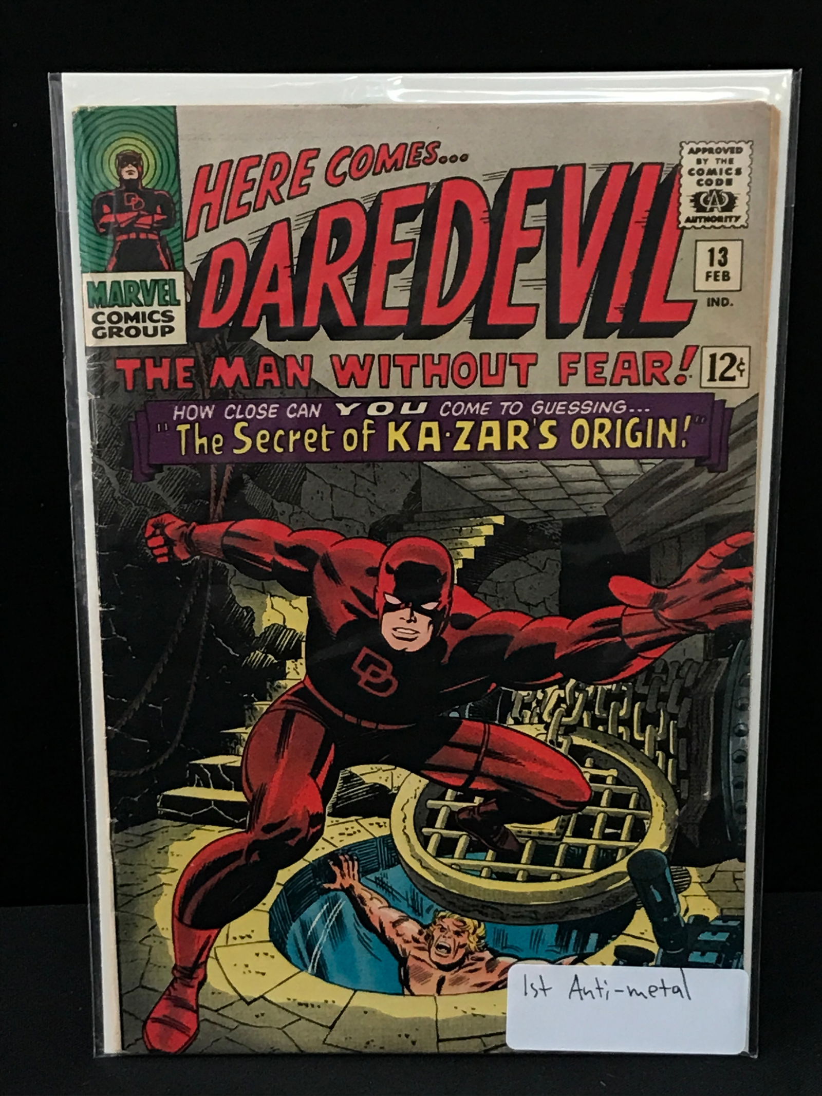 DAREDEVIL #13 1ST ANTI METAL - MARVEL COMICS (1 of 1)