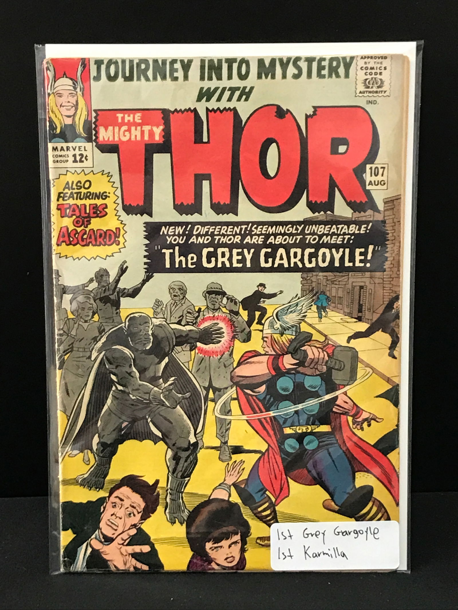 JOURNEY INTO MYSTERY THE MIGHTY THOR #107 SEVERAL FIRSTS - MARVEL COMICS (1 of 1)