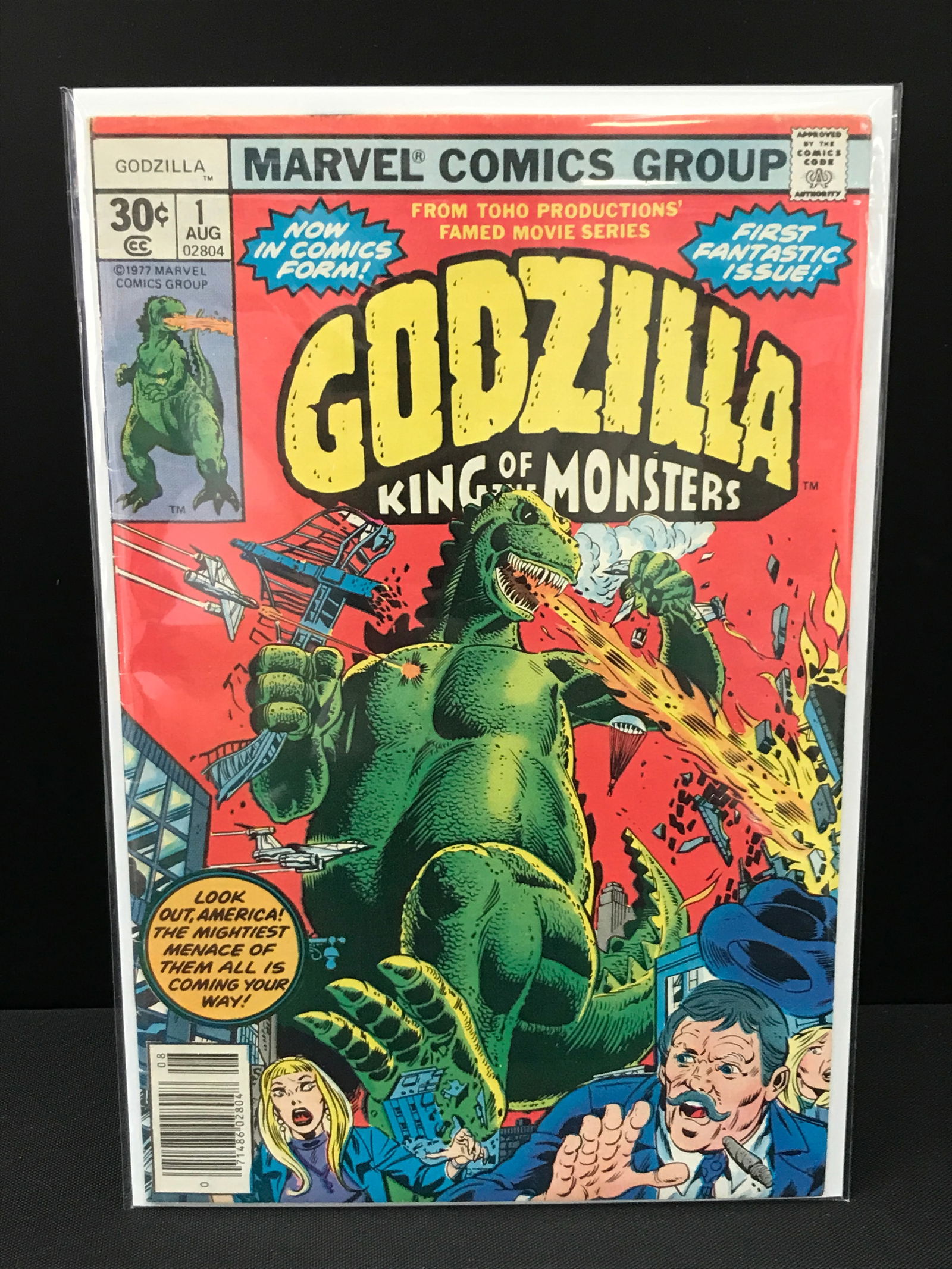 GODZILLA #1 - MARVEL COMICS (1 of 1)