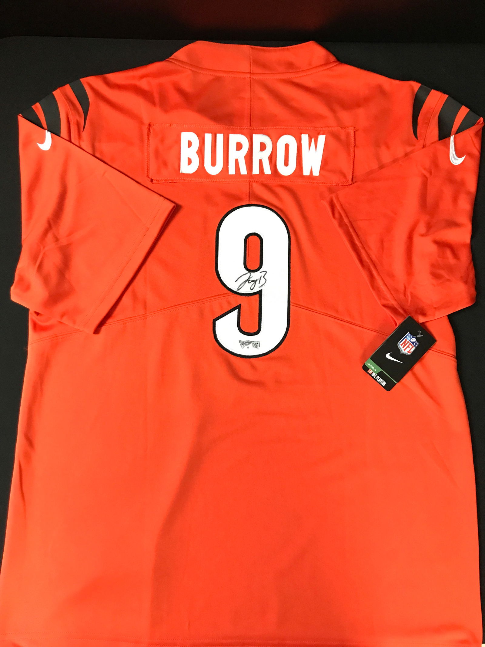 JOE BURROW SIGNED CINCINATTI BENGALS JERSEY - ACE COA (1 of 3)