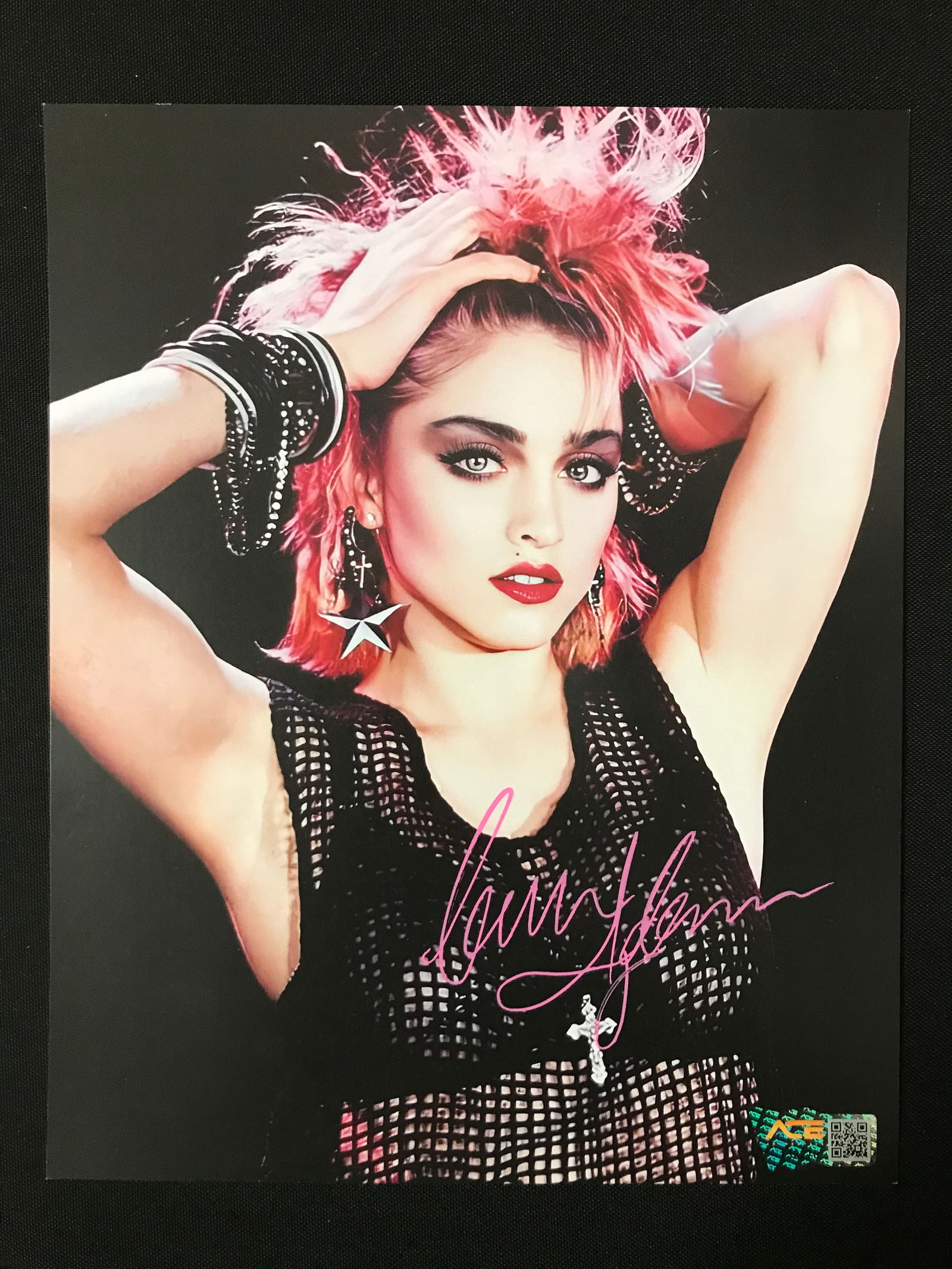 MADONNA SIGNED 8X10 - ACE COA (1 of 1)
