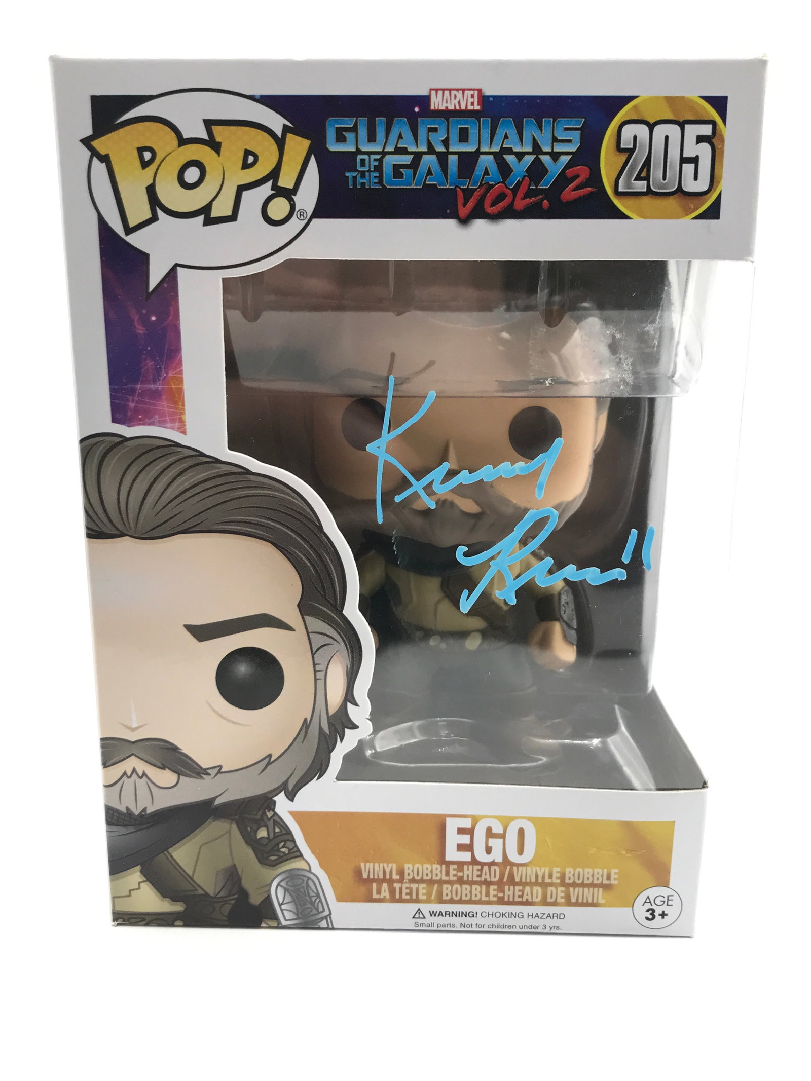 KURT RUSSEL SIGNED EGO FUNKO POP - KB COA: Prices are in Canadian dollars