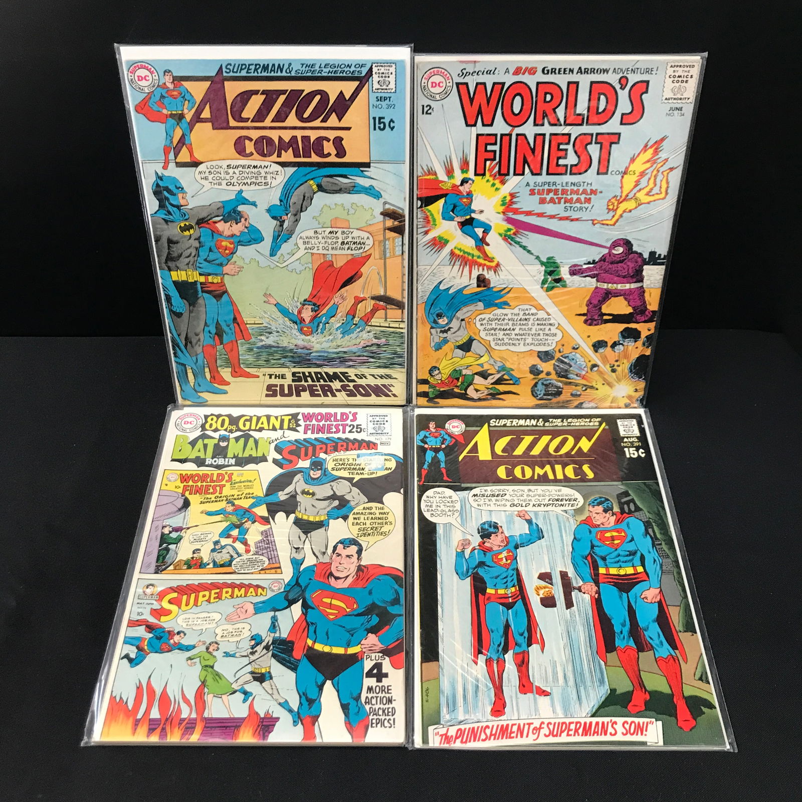 LOT OF 4 WORLD'S FINEST - DC COMICS  (HIGH GRADE SILVER AGE) (1 of 1)
