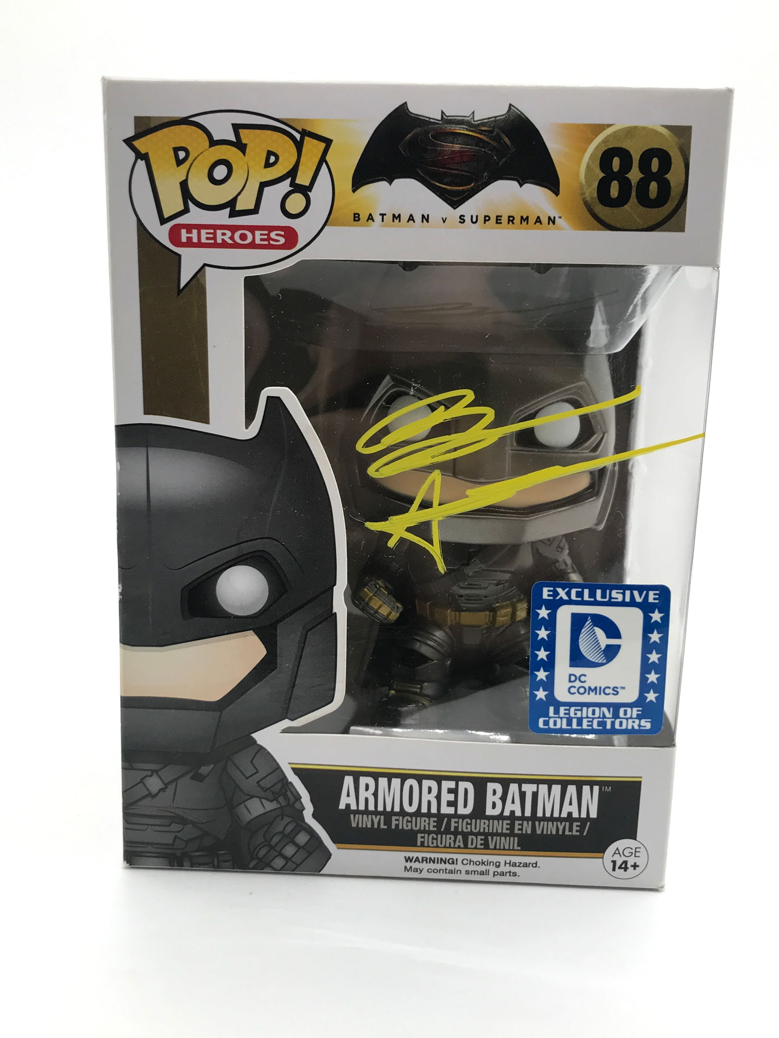 BEN AFFLECK SIGNED BATMAN FUNKO POP - KB COA (1 of 2)