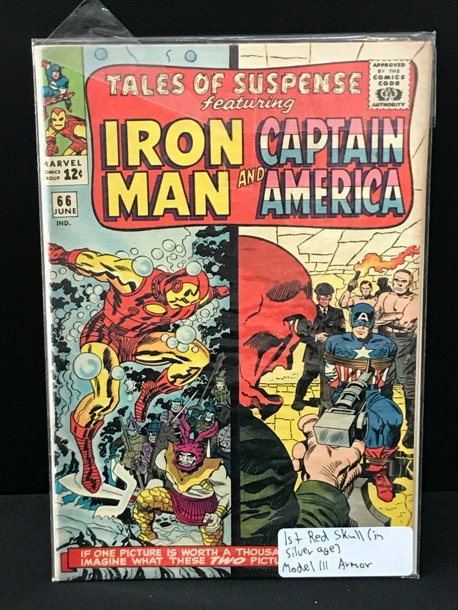 TALES OF SUSPENSE FEATURING IRON MAN AND CAPTAIN AMERICA #66 - MARVEL COMICS (1 of 1)