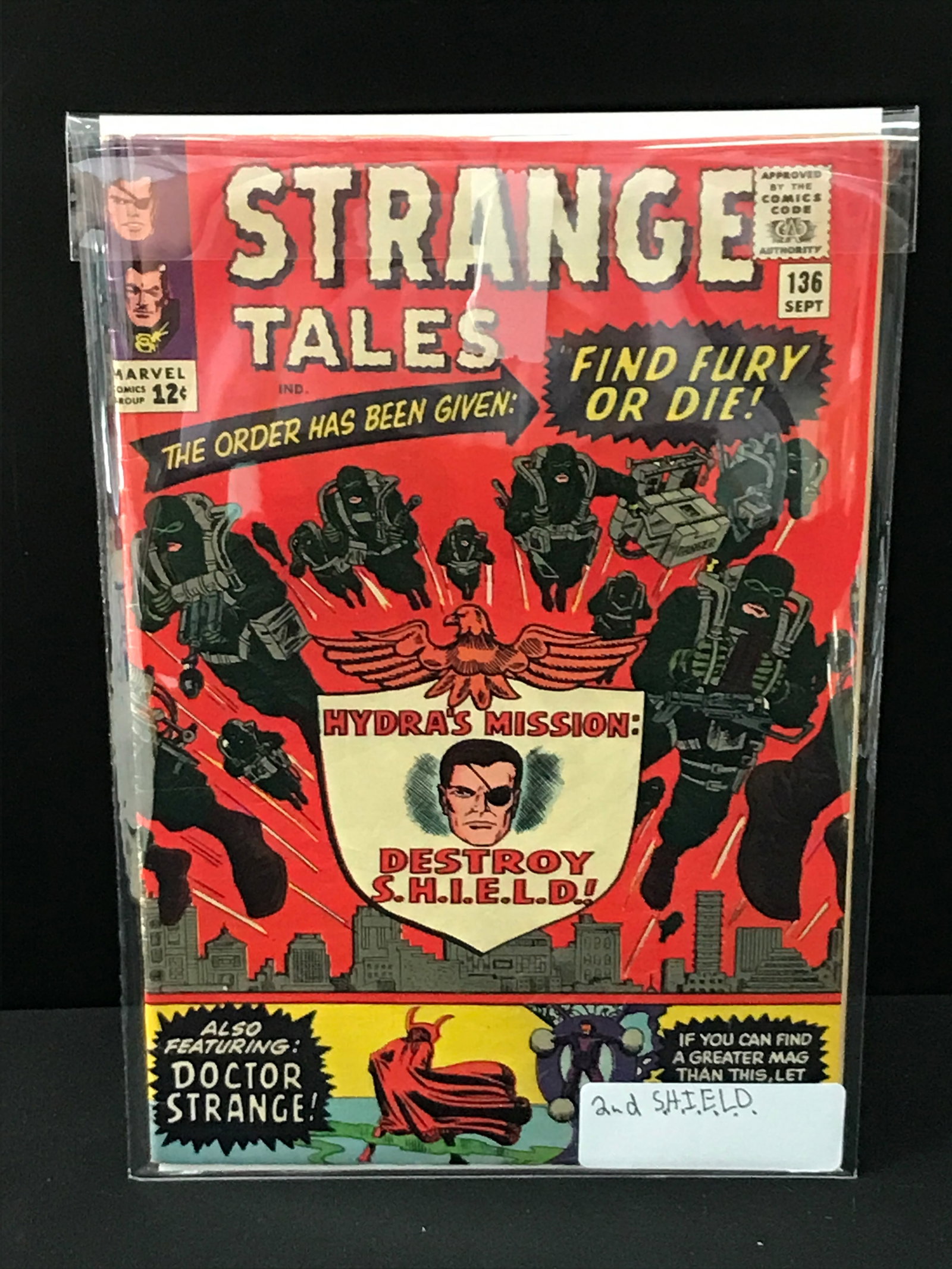 STRANGE TALES #136 2ND S.H.I.E.L.D - MARVEL COMICS: Prices are in Canadian dollars