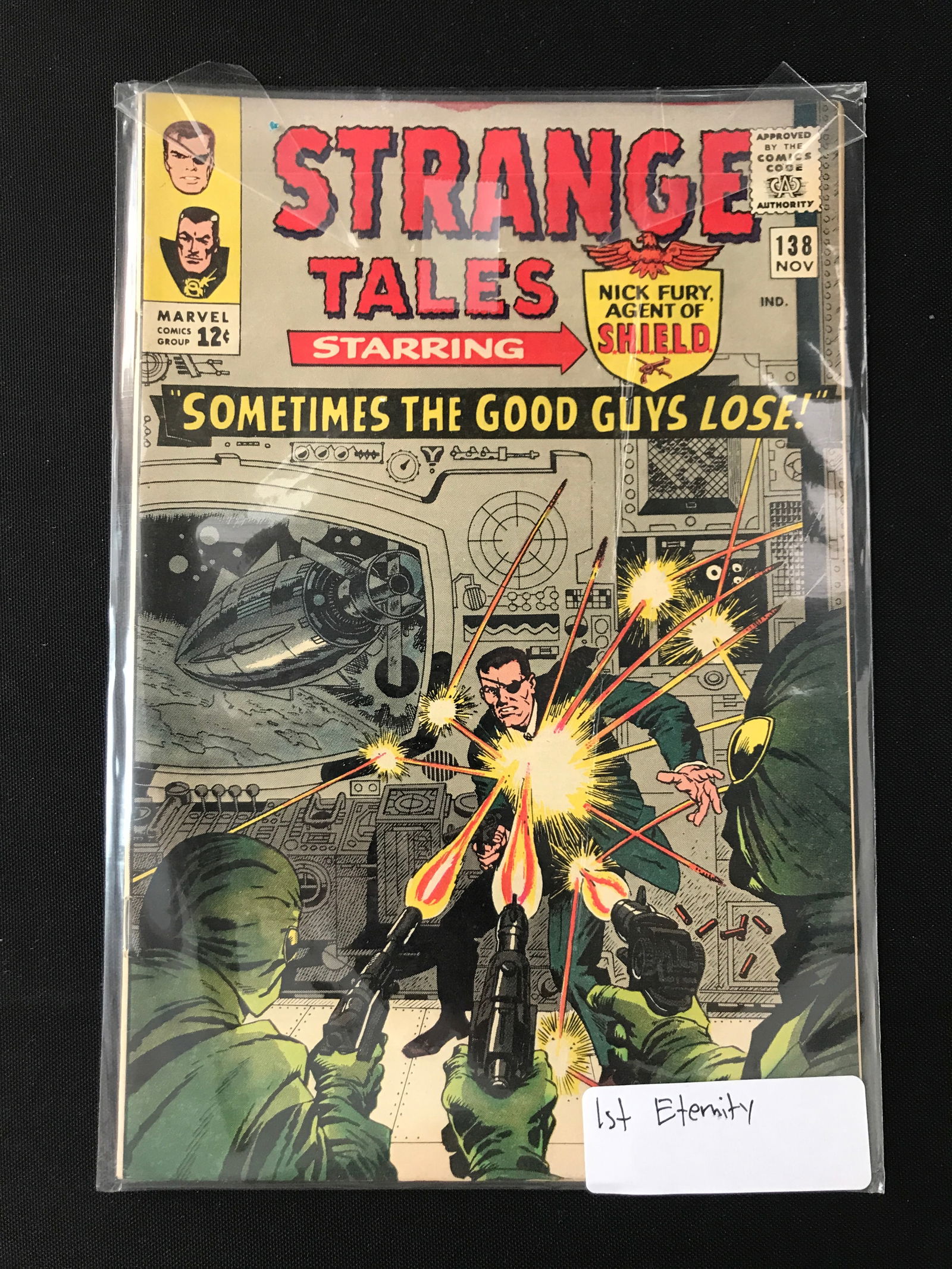 STRANGE TALES #138 1ST ETERNITY - MARVEL COMICS (1 of 1)