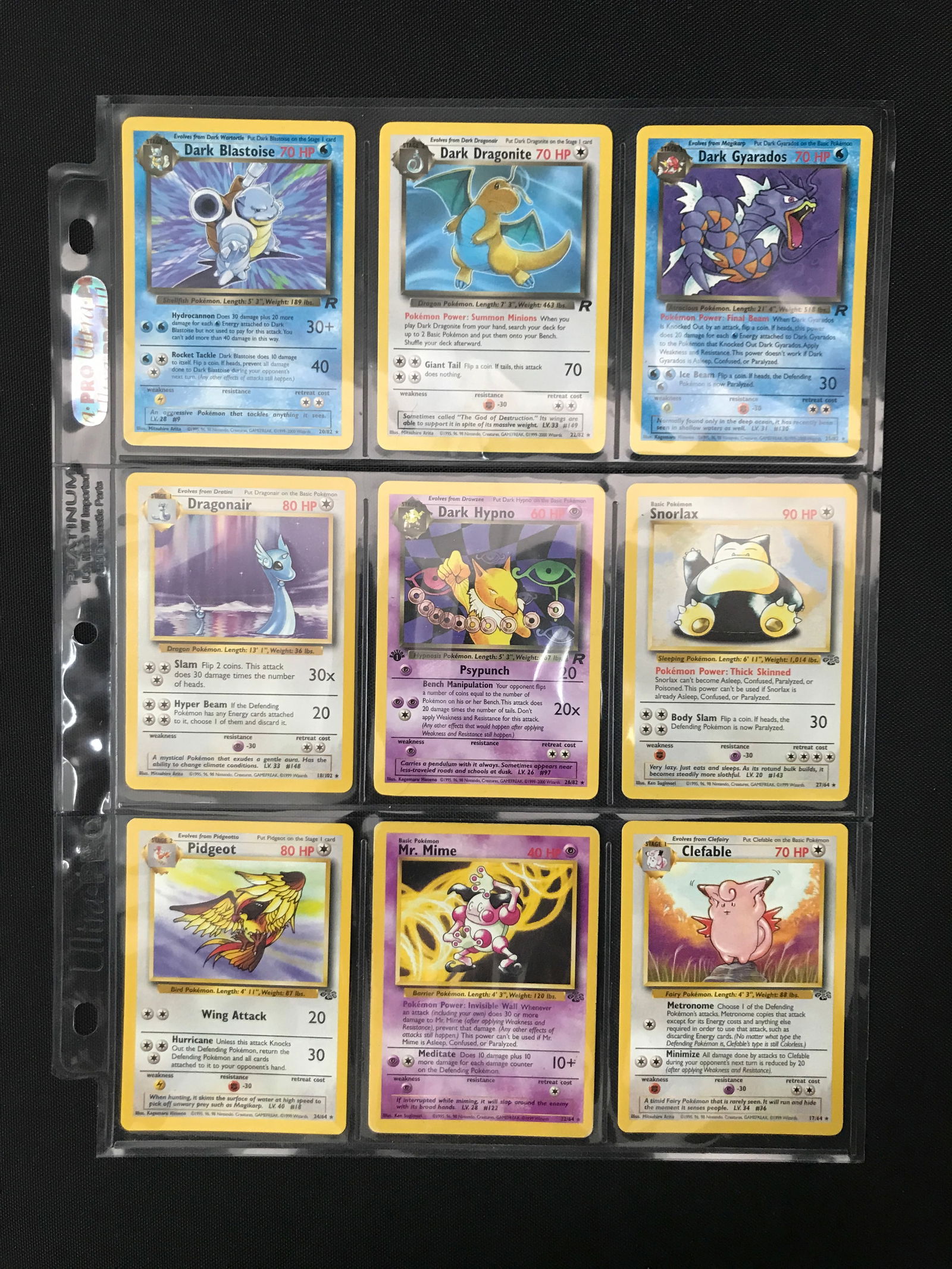LOT OF 1999 POKEMON CARDS (1 of 2)