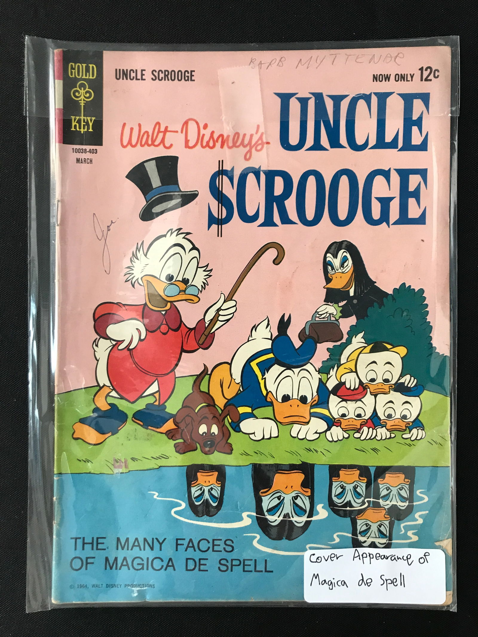 UNCLE SCROOGE MARCH EDITION - GOLD KEY COMICS (1 of 1)