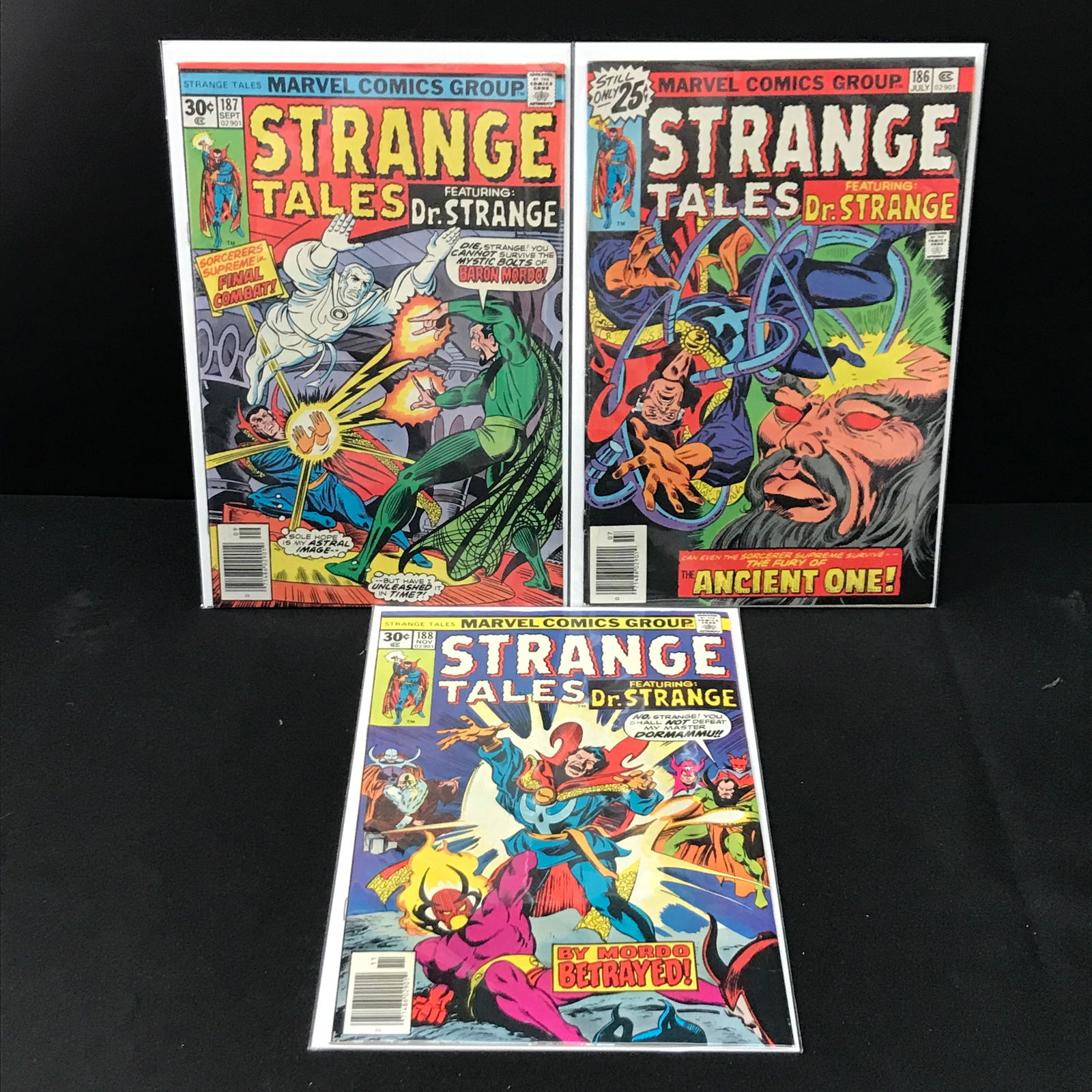 LOT OF 3 STRANGE TALES COMICS - MARVEL COMICS (1 of 1)