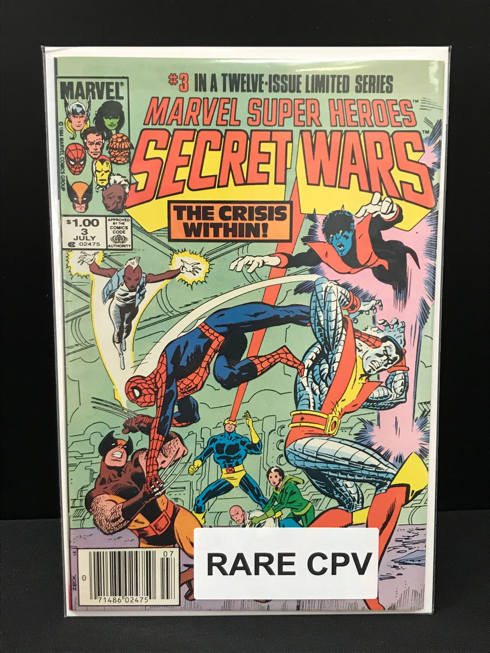 MARVEL SUPER HEROES SECRET WARS #3 - MARVEL COMICS (1 of 1)