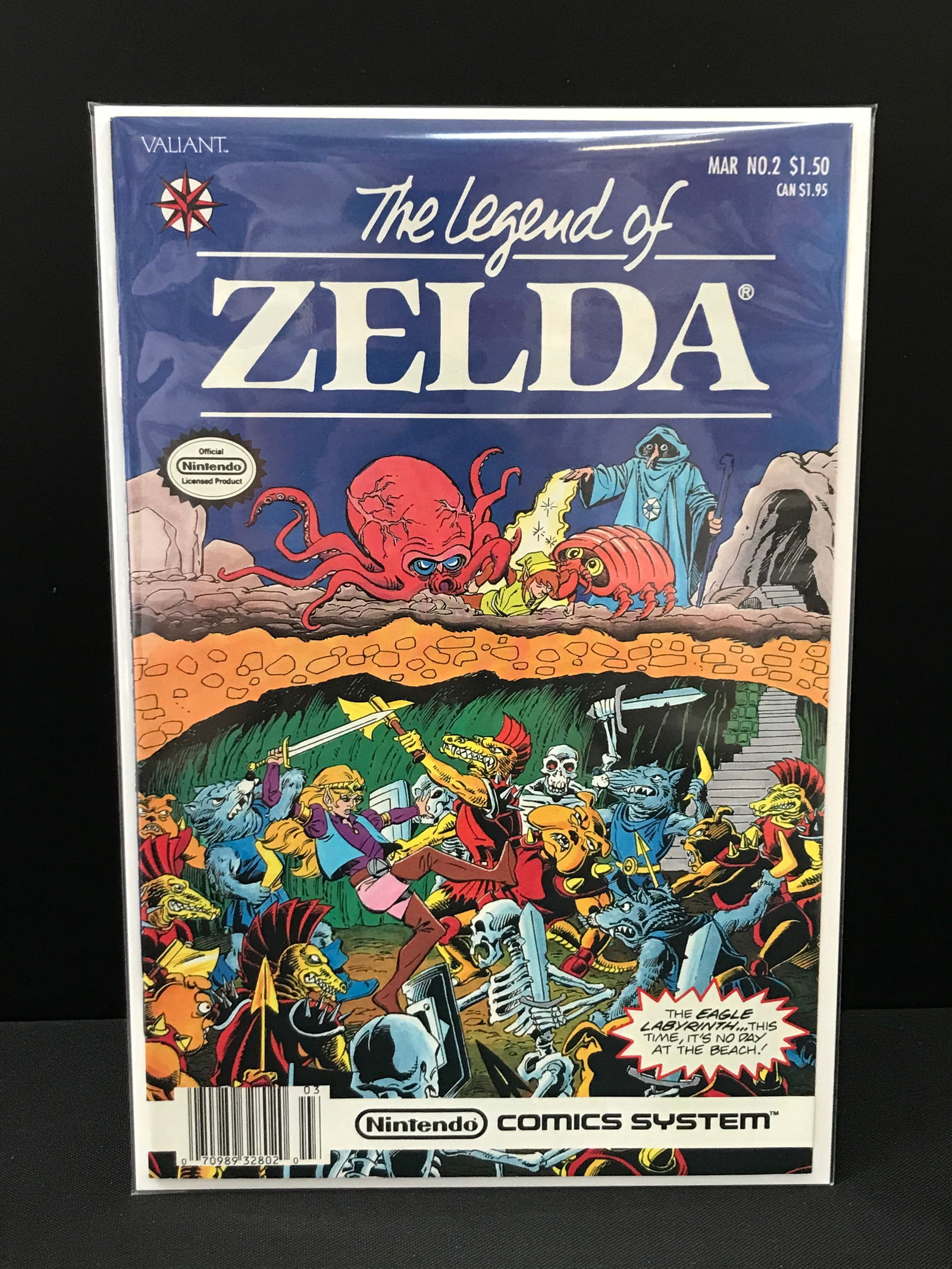 THE LEGEND OF ZELDA #2 - VALIANT COMICS (1 of 1)