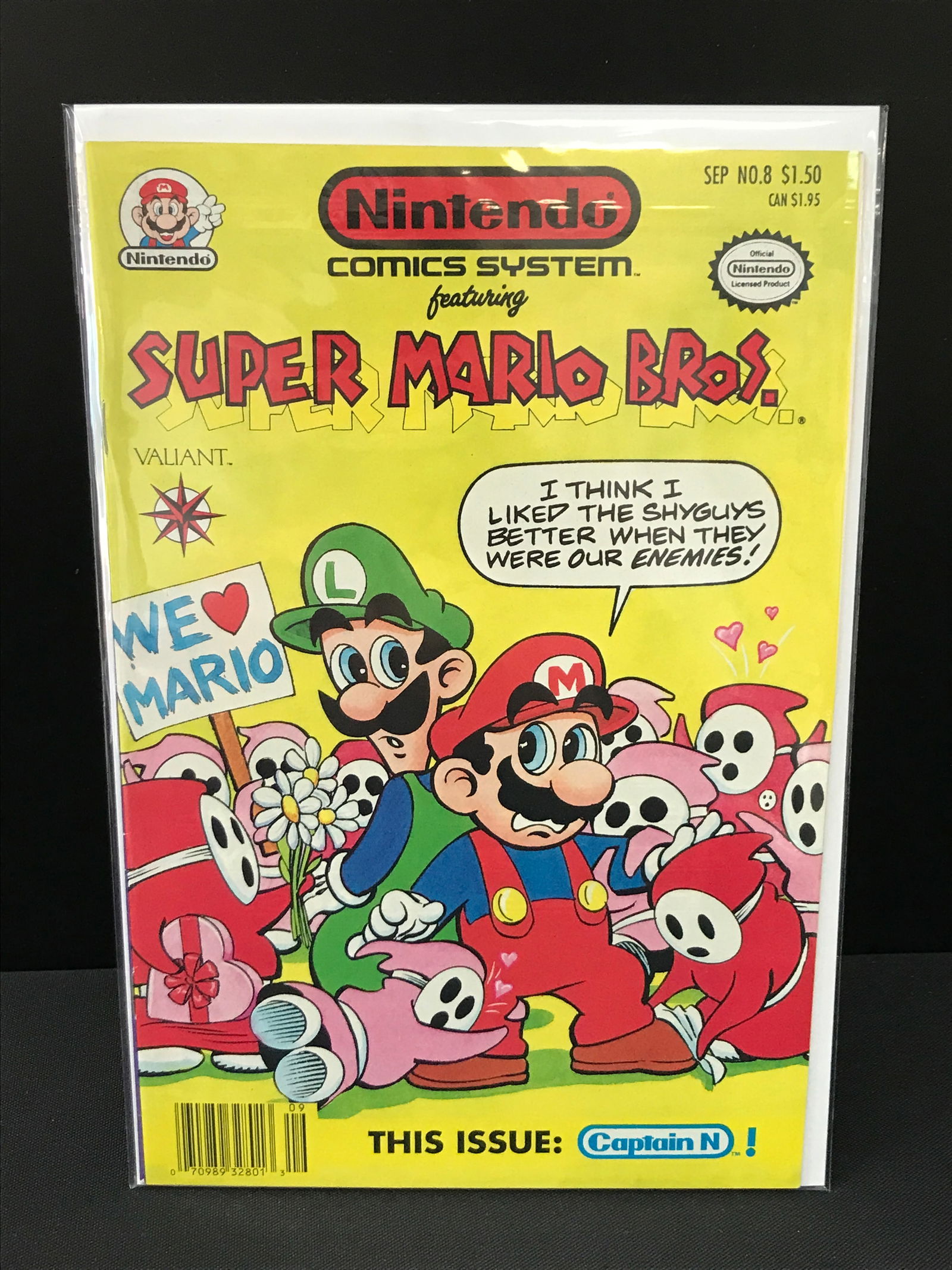 SUPER Mario Bros #8 -NINTENDO COMICS SYSTEM (1 of 1)