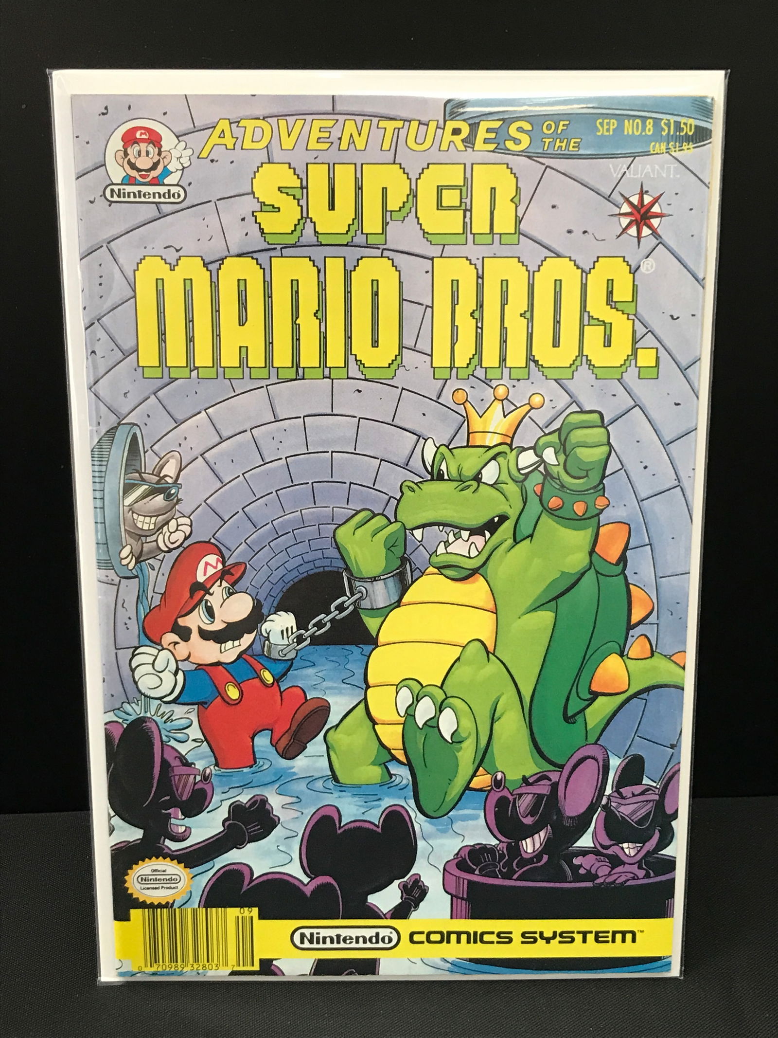 ADVENTURES OF THE SUPER Mario Bros #8 - VALIANT COMICS (1 of 1)