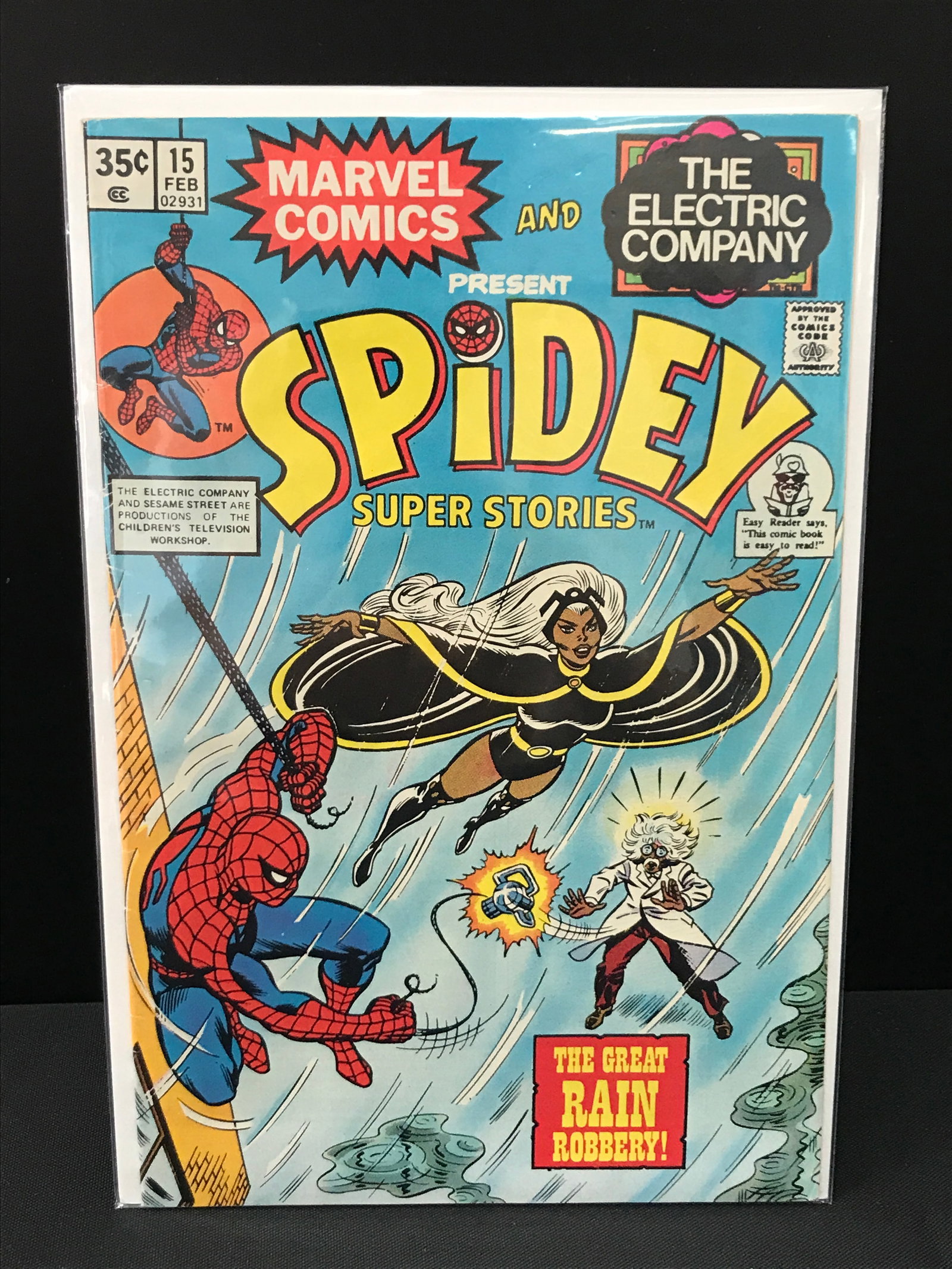 MARVEL COMICS AND THE ELECTRIC COMPANY PRESENTS SPIDEY #15 - MARVEL COMICS: Prices are in Canadian Dollars