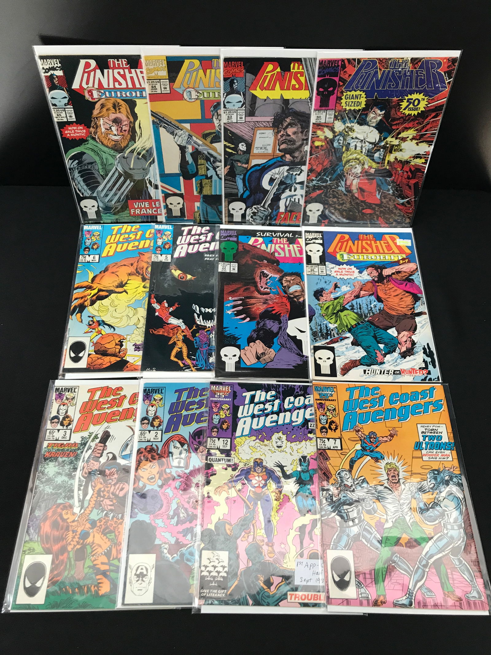 LOT OF 12 MARVEL COMICS (1 of 1)