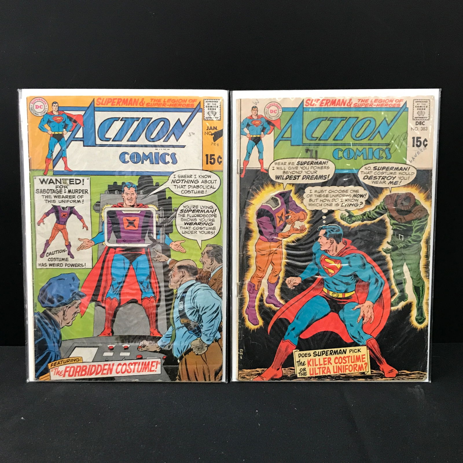 LOT OF 2 ACTION COMICS - DC COMICS (1 of 1)