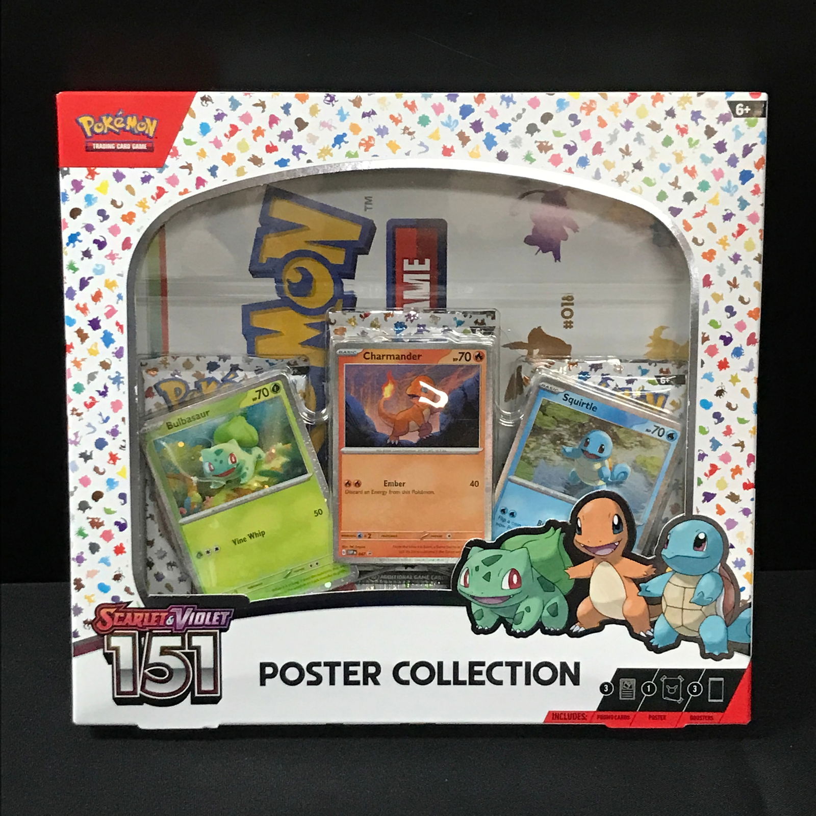 POKEMON TCG SCARLET & VIOLET 151 POSTER COLLECTION BOX: Prices are in Canadian dollars