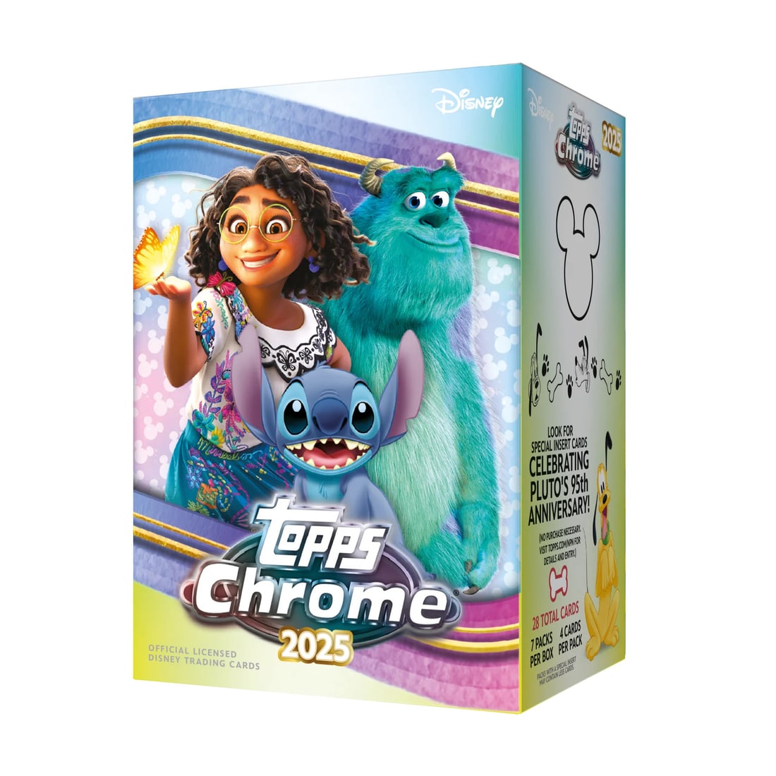 SEALED 2025 TOPPS CHROME DISNEY TRADING CARDS BOX (1 of 1)