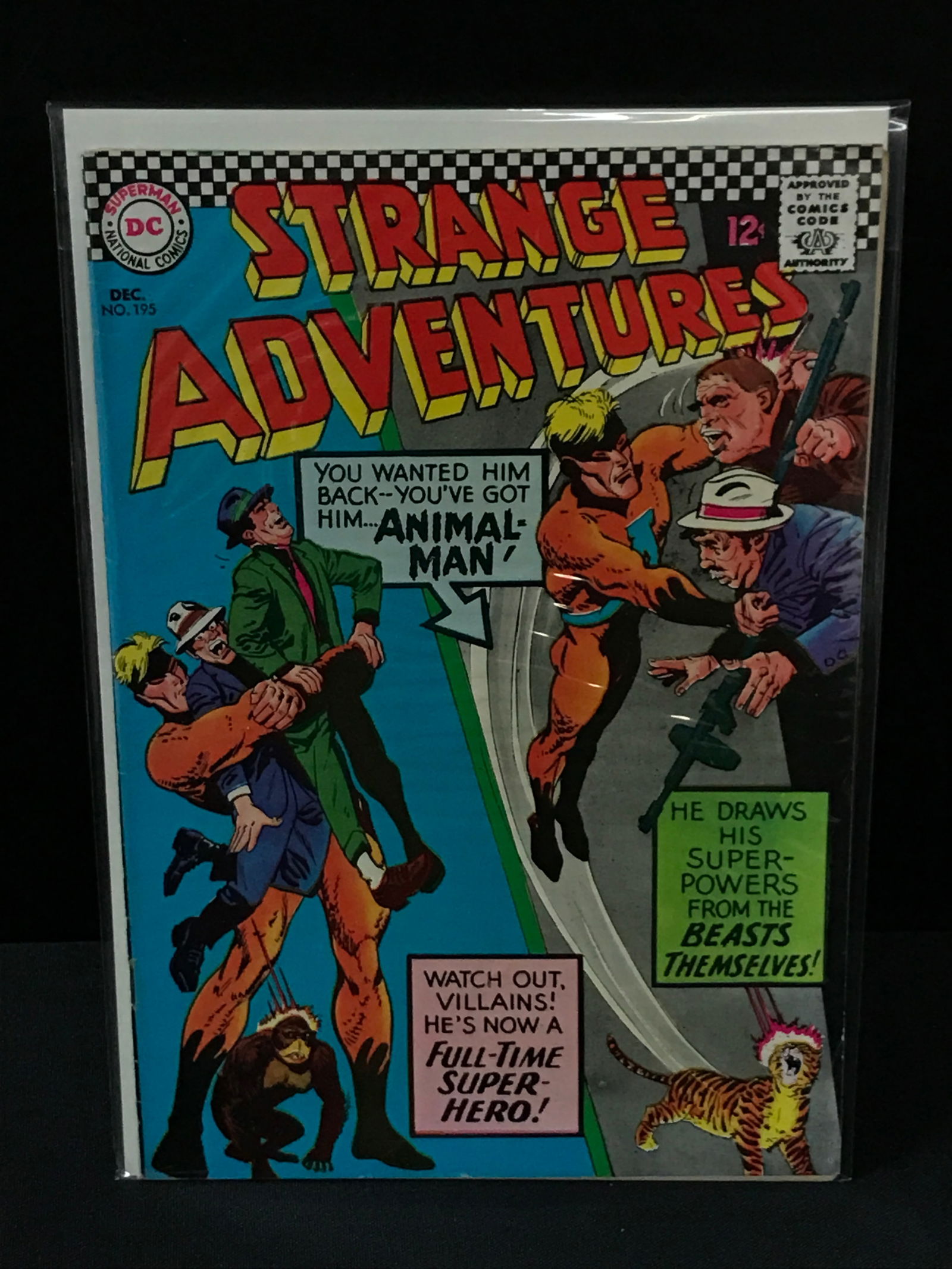 STRANGE ADVENTURES #195 - DC COMICS (1 of 1)