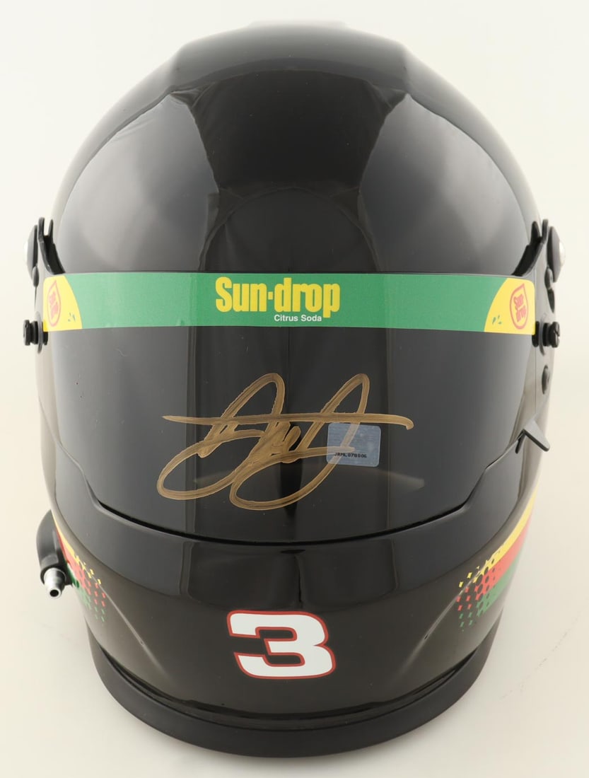 DALE EARNHARDT SIGNED FULL SIZE RACING HELMET (EARNHARDT COA): Prices are in Canadian dollars