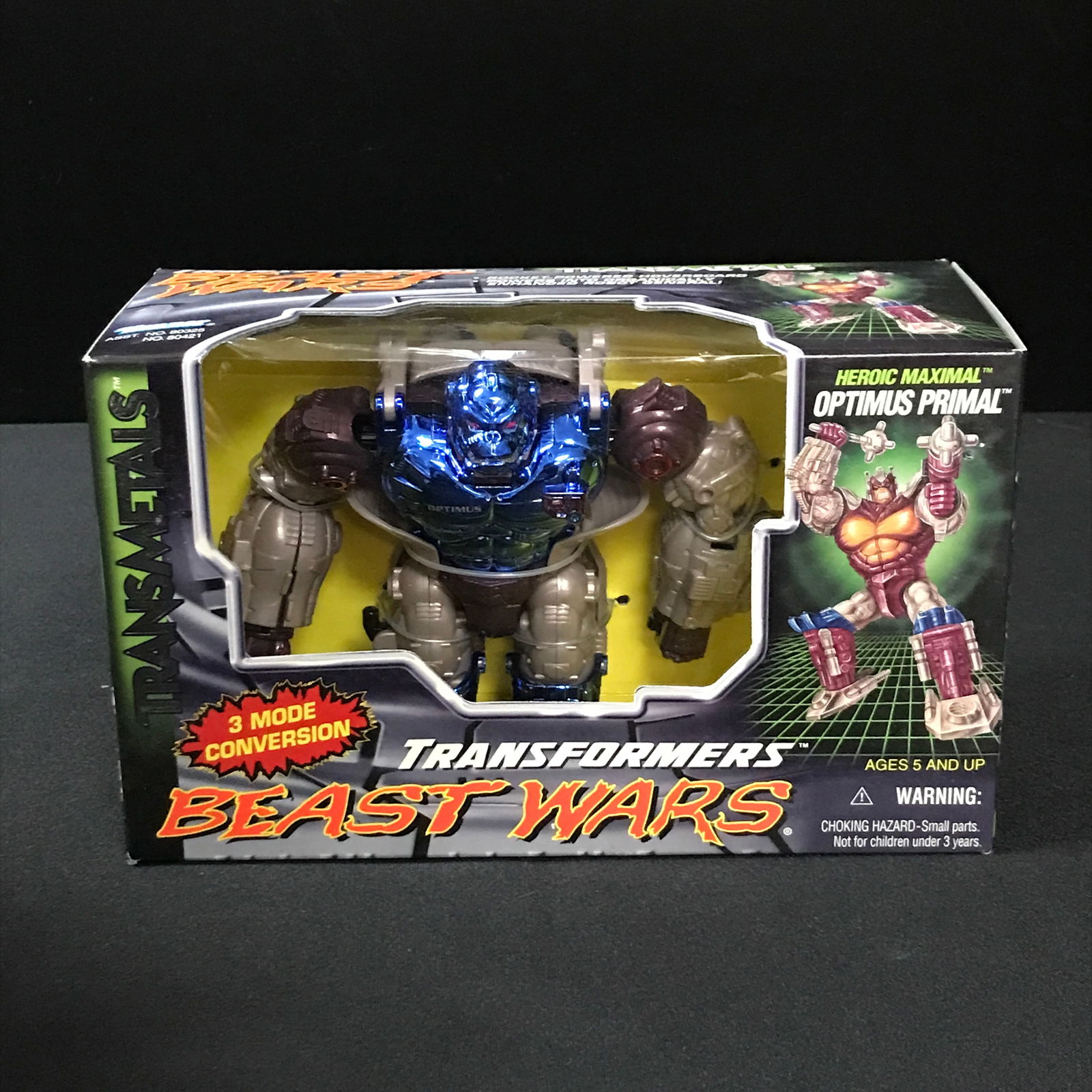 SEALED 1997 TRANSFORMERS BEAST WARS OPTIMUS PRIMAL IN BOX (1 of 1)