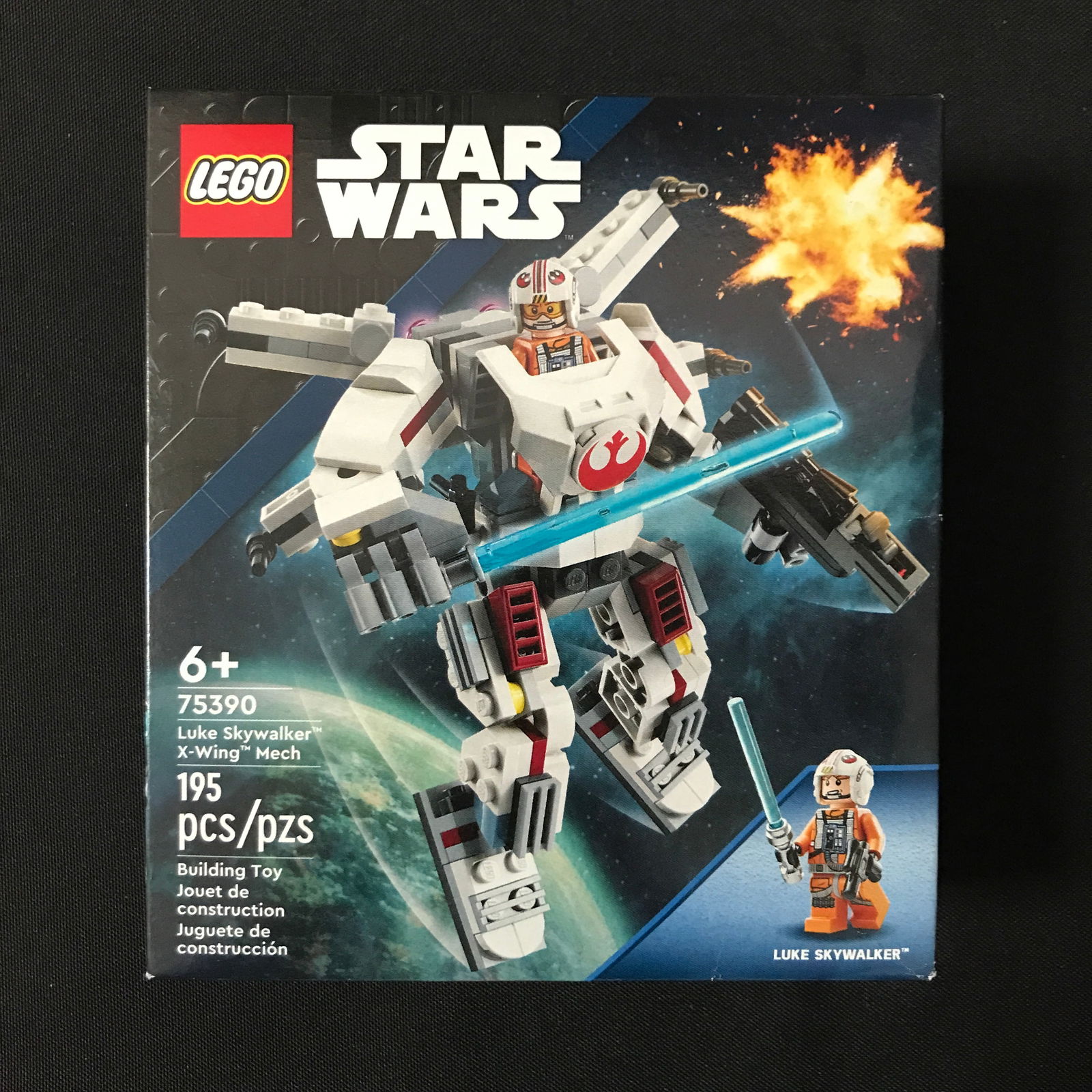 SEALED LEGO 75390 STAR WARS LUKE SKYWALKER  (RETIRED) (1 of 1)