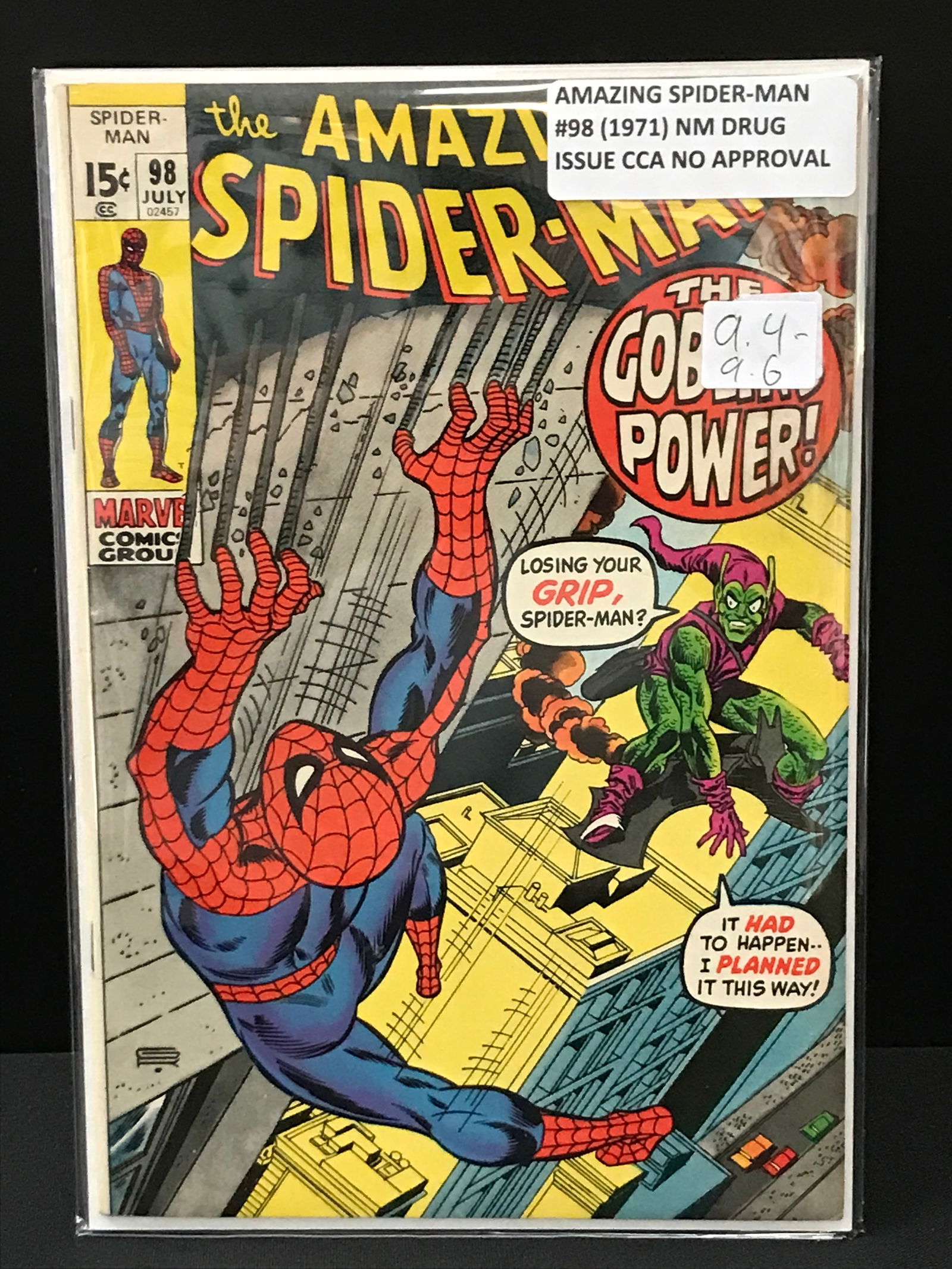 THE AMAZING SPIDERMAN #98 - MARVEL COMICS (1 of 1)