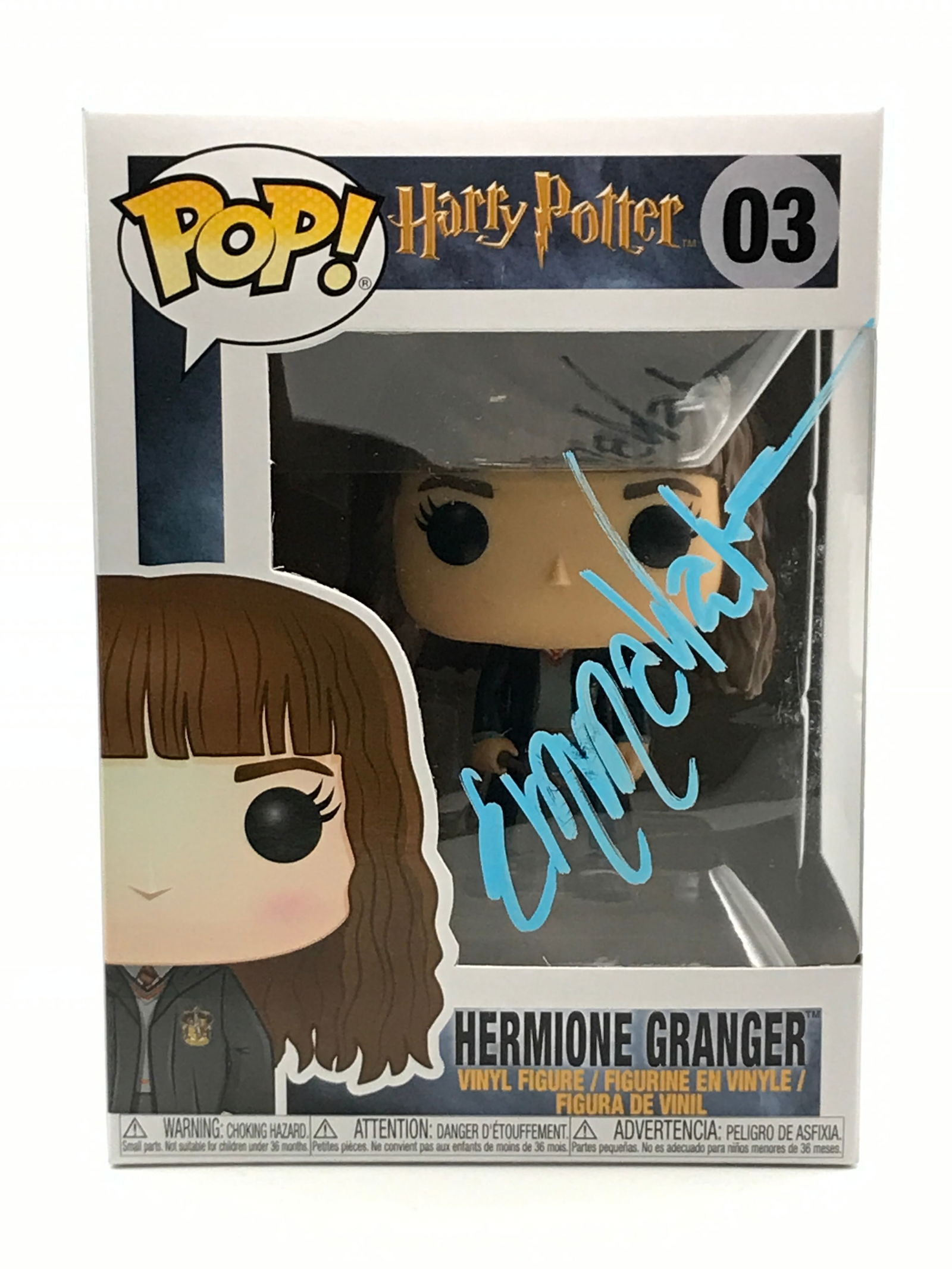 EMMA WATSON SIGNED HERMIONE GRANGER FUNKO POP - KB COA (1 of 2)
