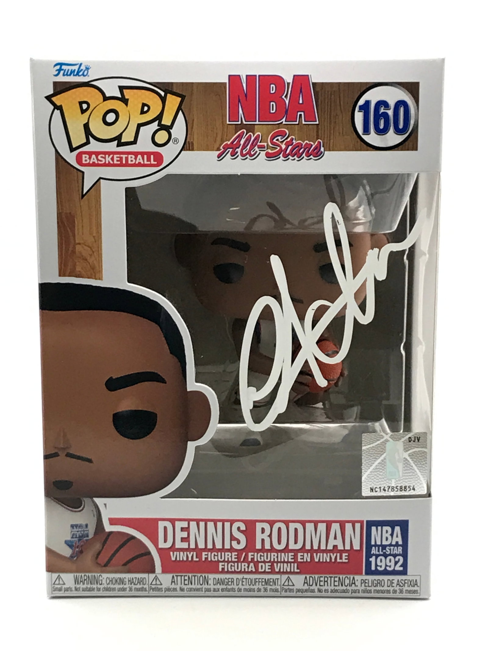 DENNIS RODMAN SIGNED FUNKO POP - KB COA: Prices are in Canadian dollars