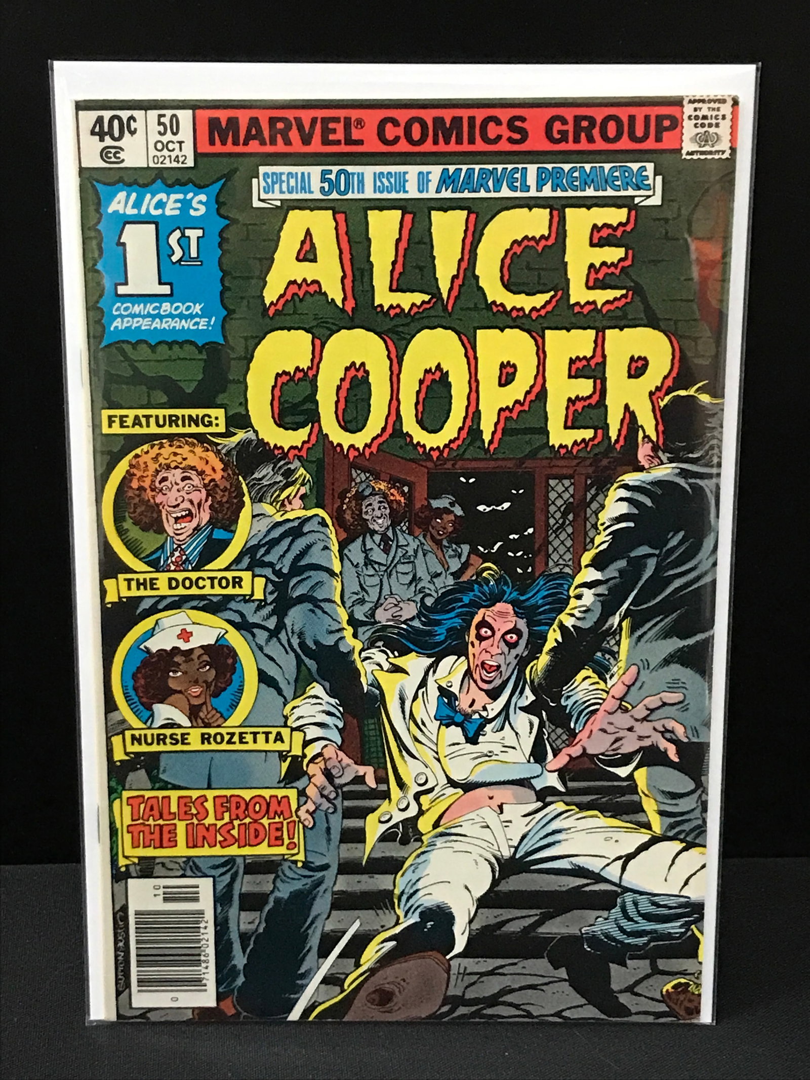 MAQRVEL COMICS NO.50 ALICE COOPER: Prices are in Canadian dollars