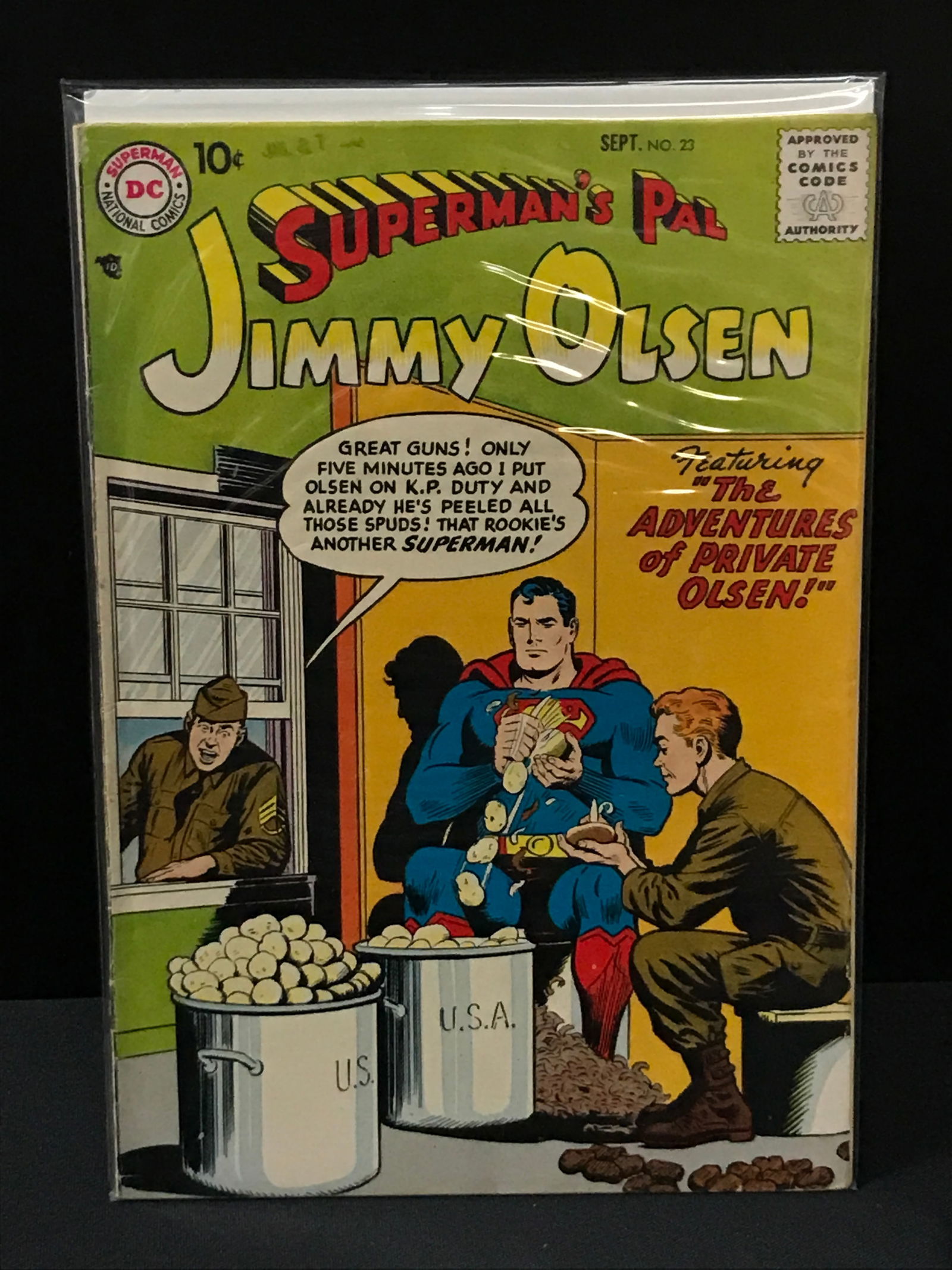 SUPERMAN'S PAL JIMMY OLSEN #23 - DC COMICS (1 of 1)
