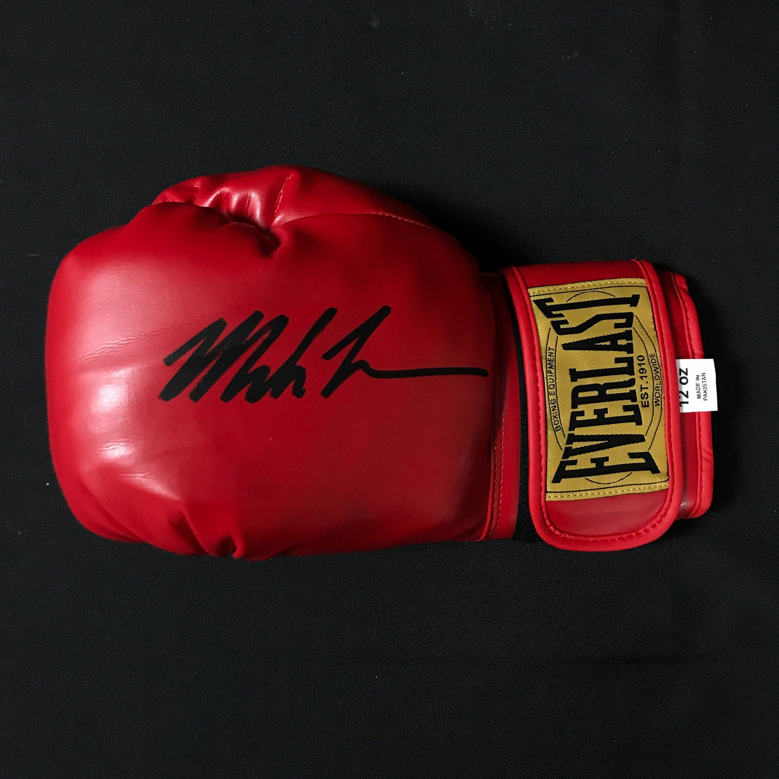 MIKE TYSON SIGNED EVERLAST BOXING GLOVE - WWOC COA: Prices are in Canadian dollars