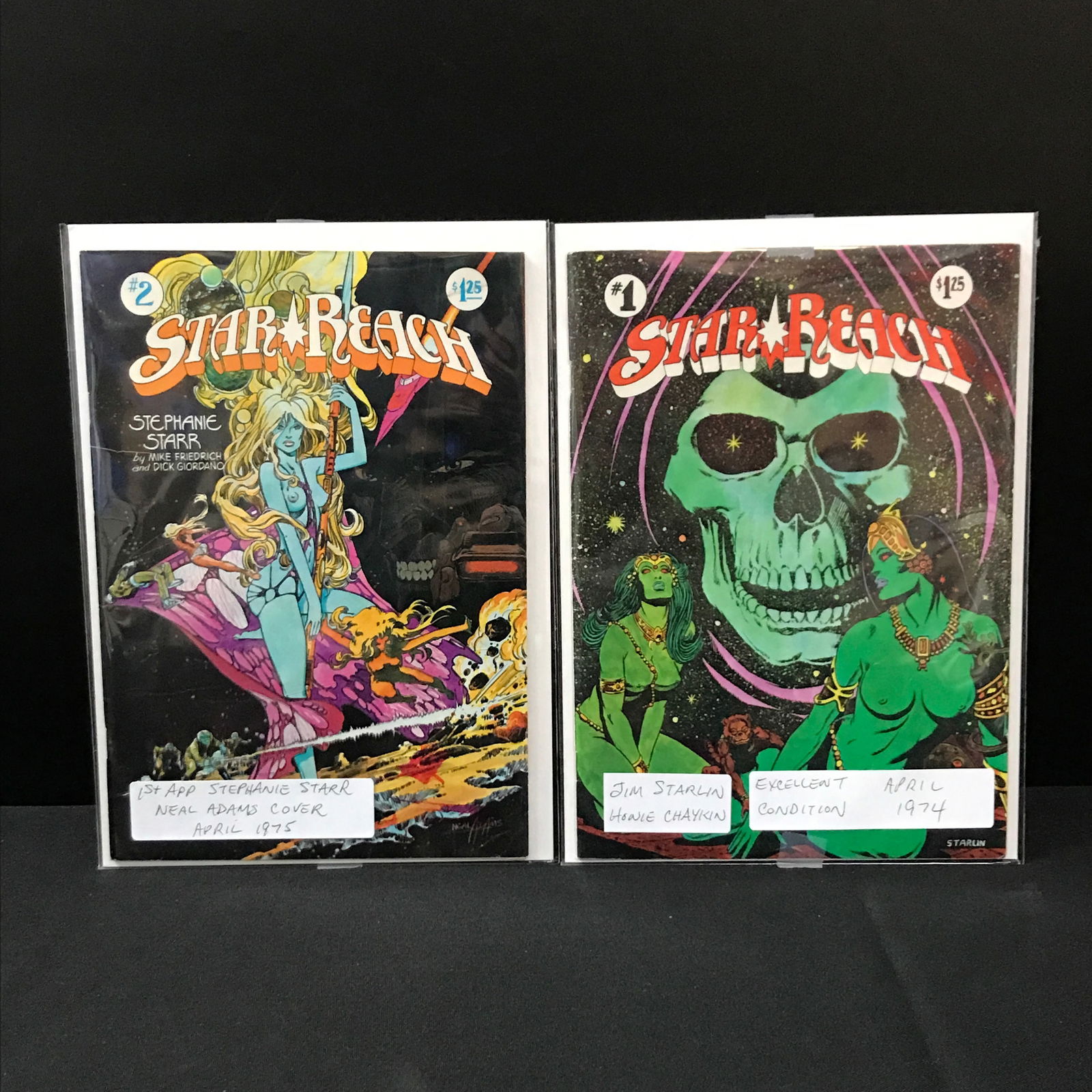 LOT OF 2 STAR REACH COMICS #1-2 (1 of 1)