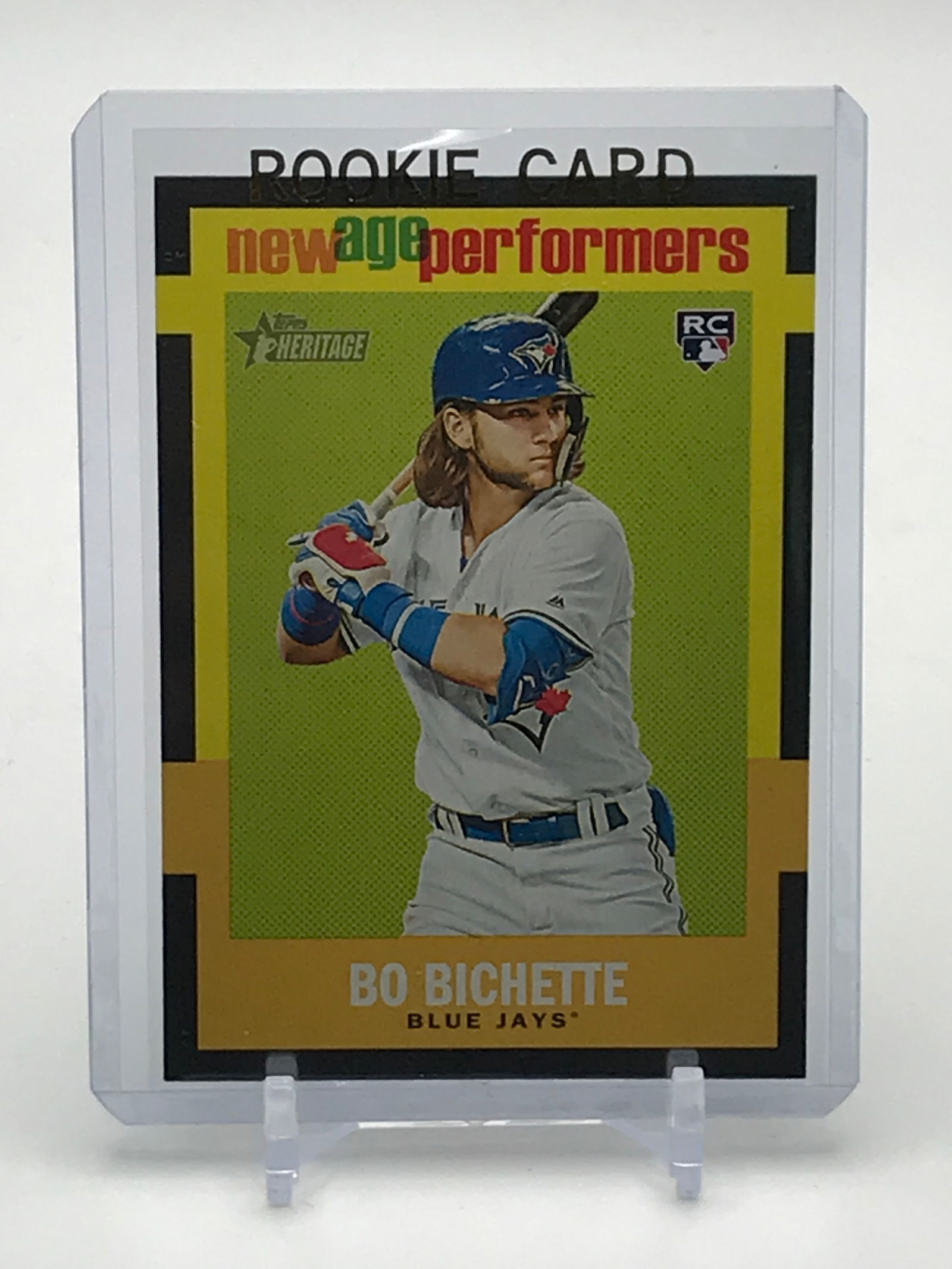 TOPPS HERITAGE NEW AGE PERFORMERS BO BICHETTE ROOKIE TRADING CARD (1 of 2)