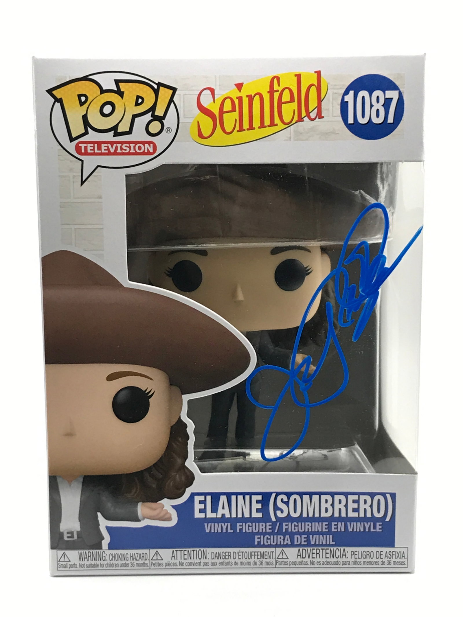 JULIE LOUIS DREYFUS SIGNED ELAINE FUNKO POP - KB COA: Prices are in Canadian dollars