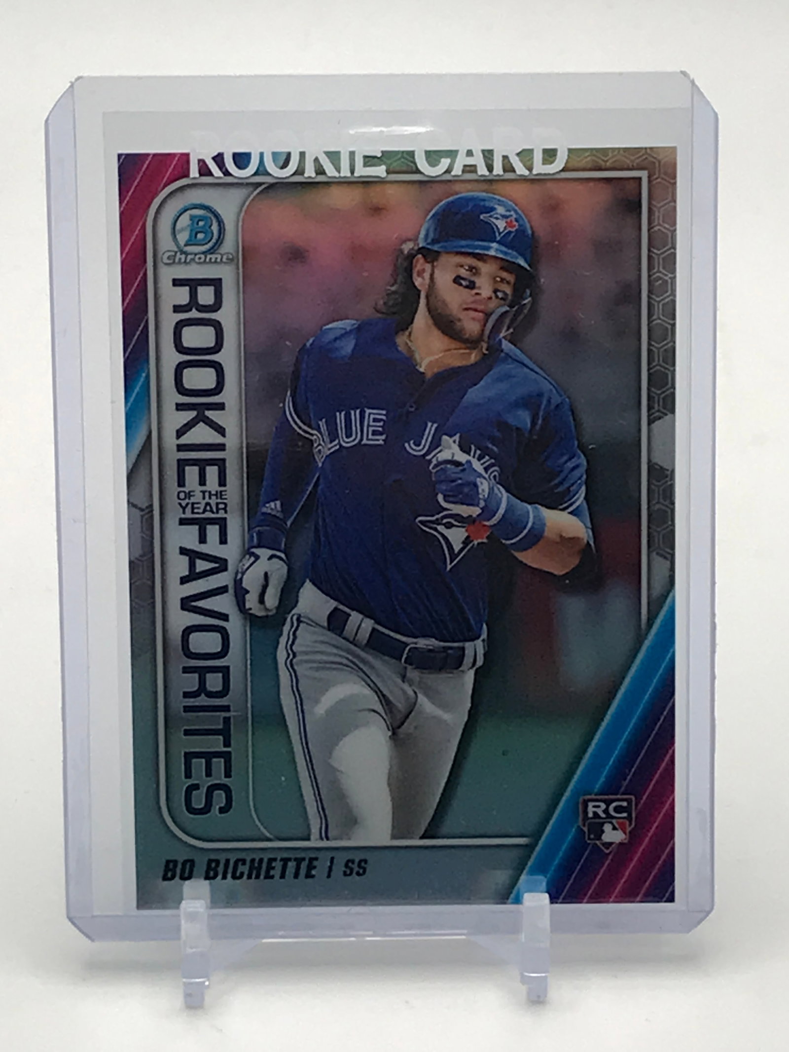 TOPPS ROOKIE OF THE YEAR FAVORITES BO BICHETTE ROOKIE CARD: Prices are in Canadian dollars