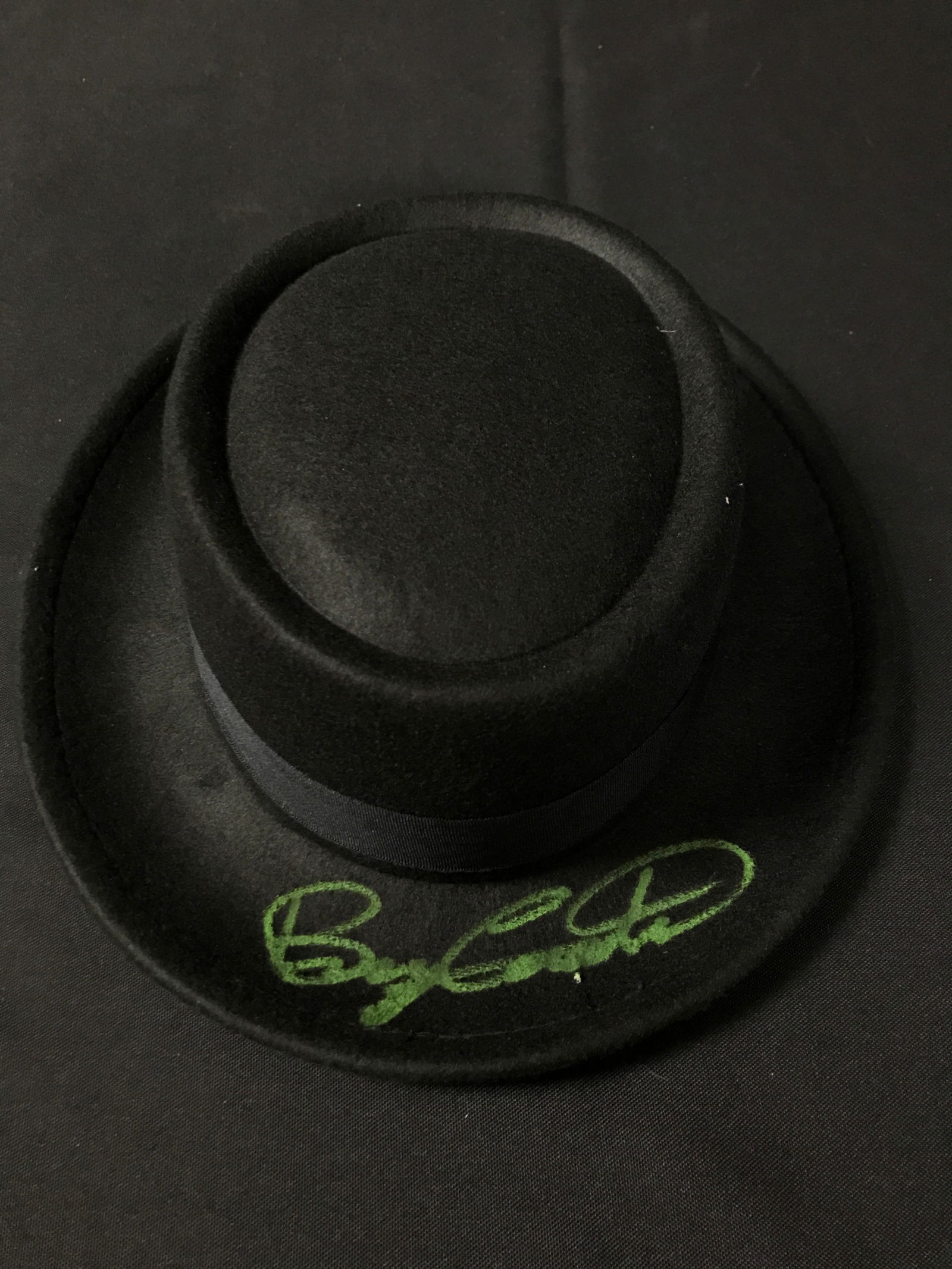 BRYAN CRANSTON SIGNED BREAKING BAD HEISENBERG HAT - KB COA (1 of 1)